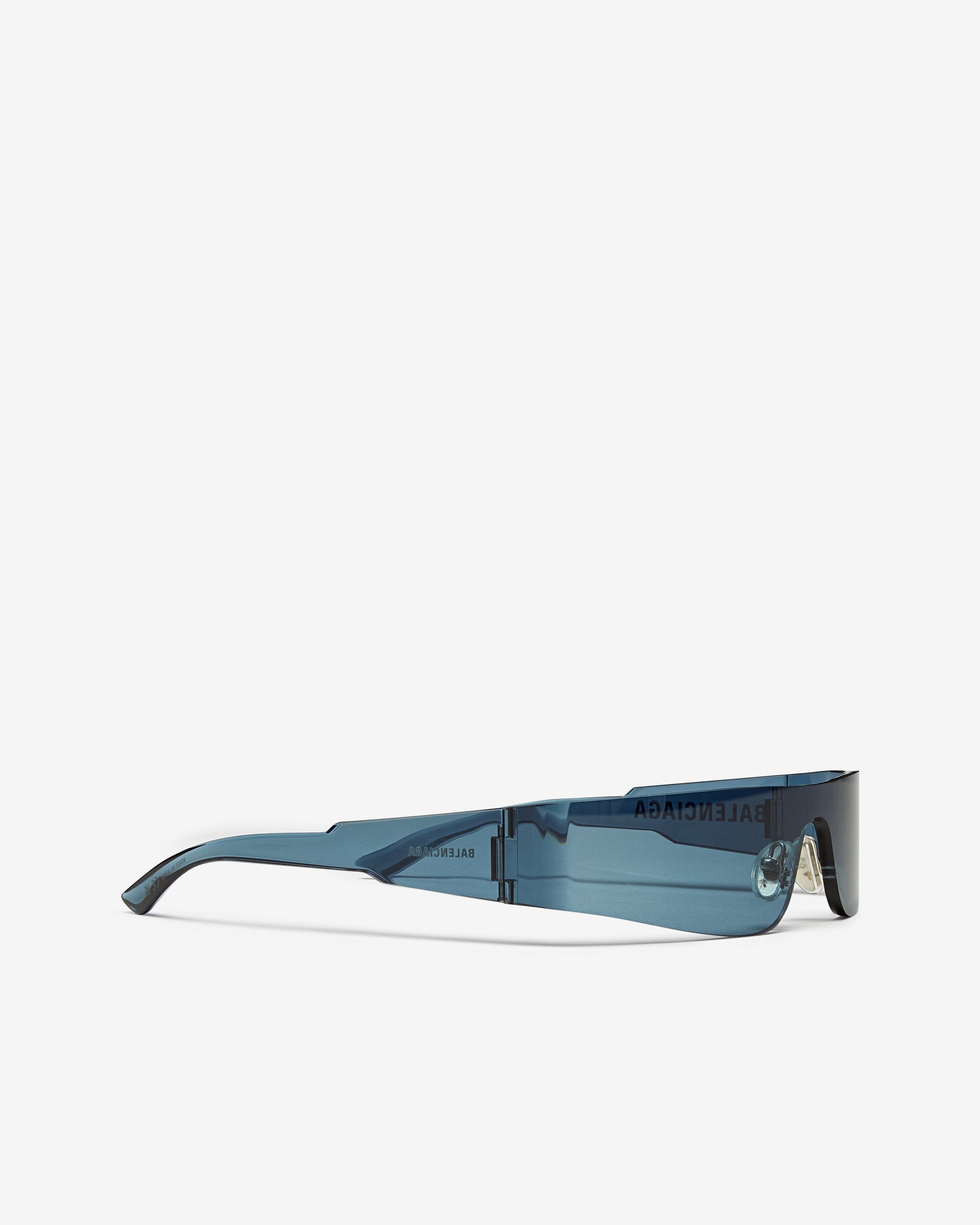 Womens Mono Rectangle Sunglasses Balenciaga оригінал – Купити в Україні – вид ззаду