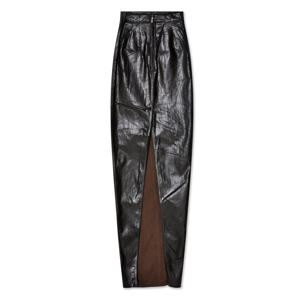 Womens Denim Skirt Rick owens – Гарантія оригінальності – вид ззаду