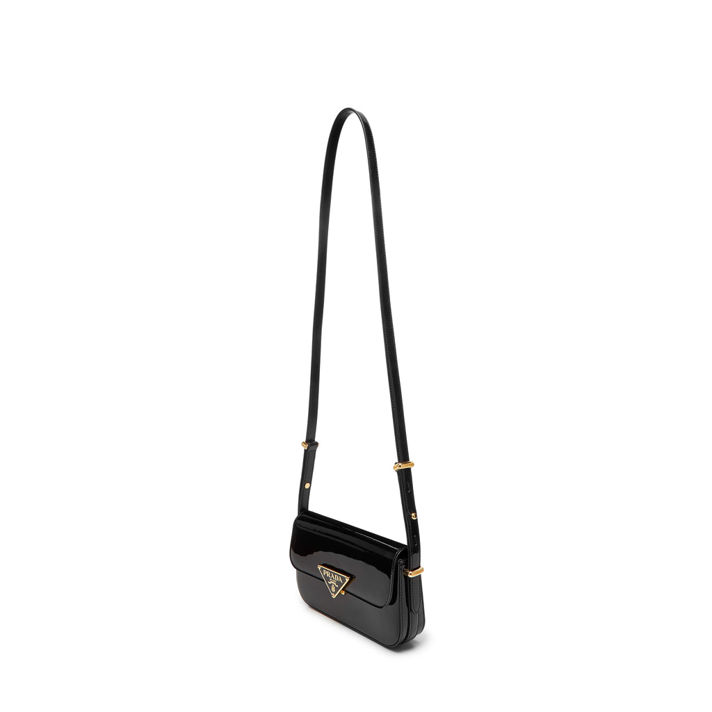 Womens Patent Leather Shoulder Bag Prada оригінал – Купити в Україні – вид ззаду
