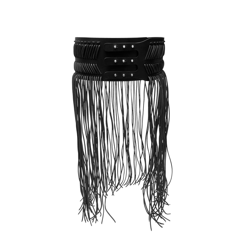 Re Edition Hula Belt Black Rick owens – Гарантія оригінальності – вид ззаду