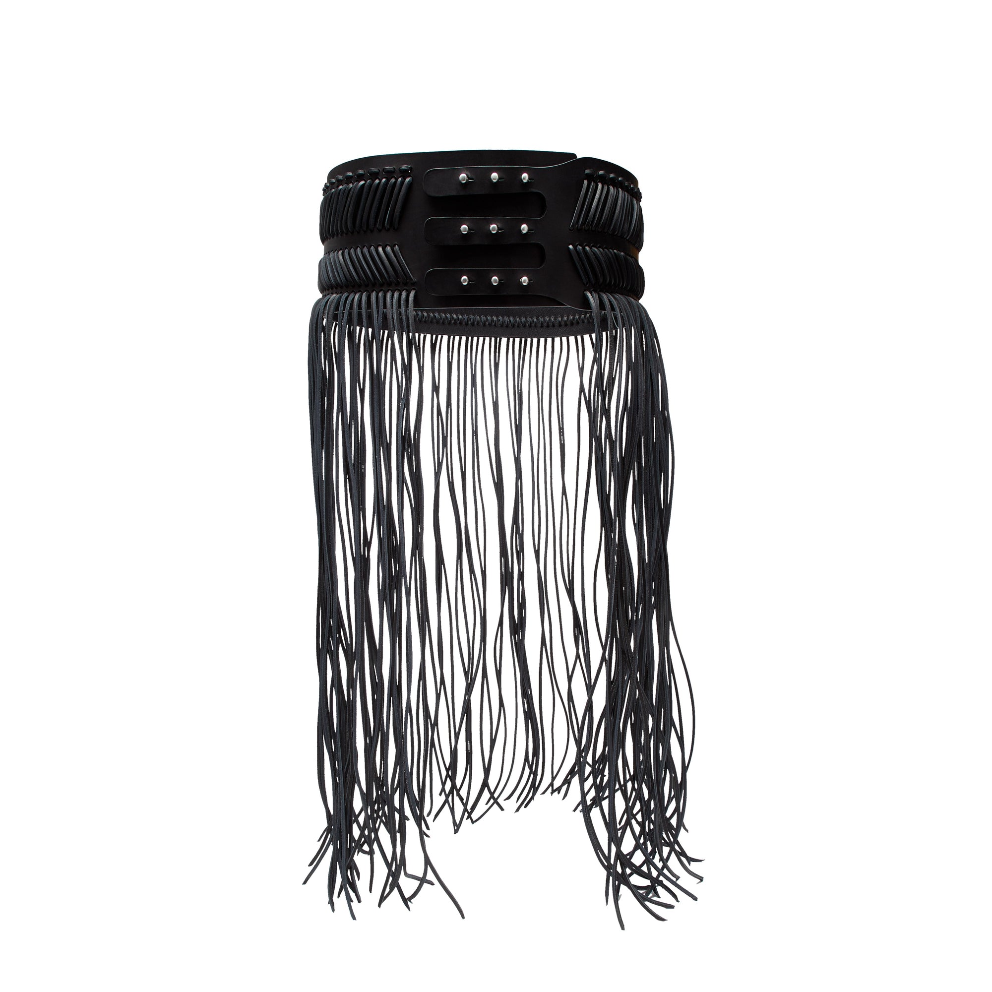 Re Edition Hula Belt Black Rick owens – Гарантія оригінальності – боковий вид - RICK OWENS