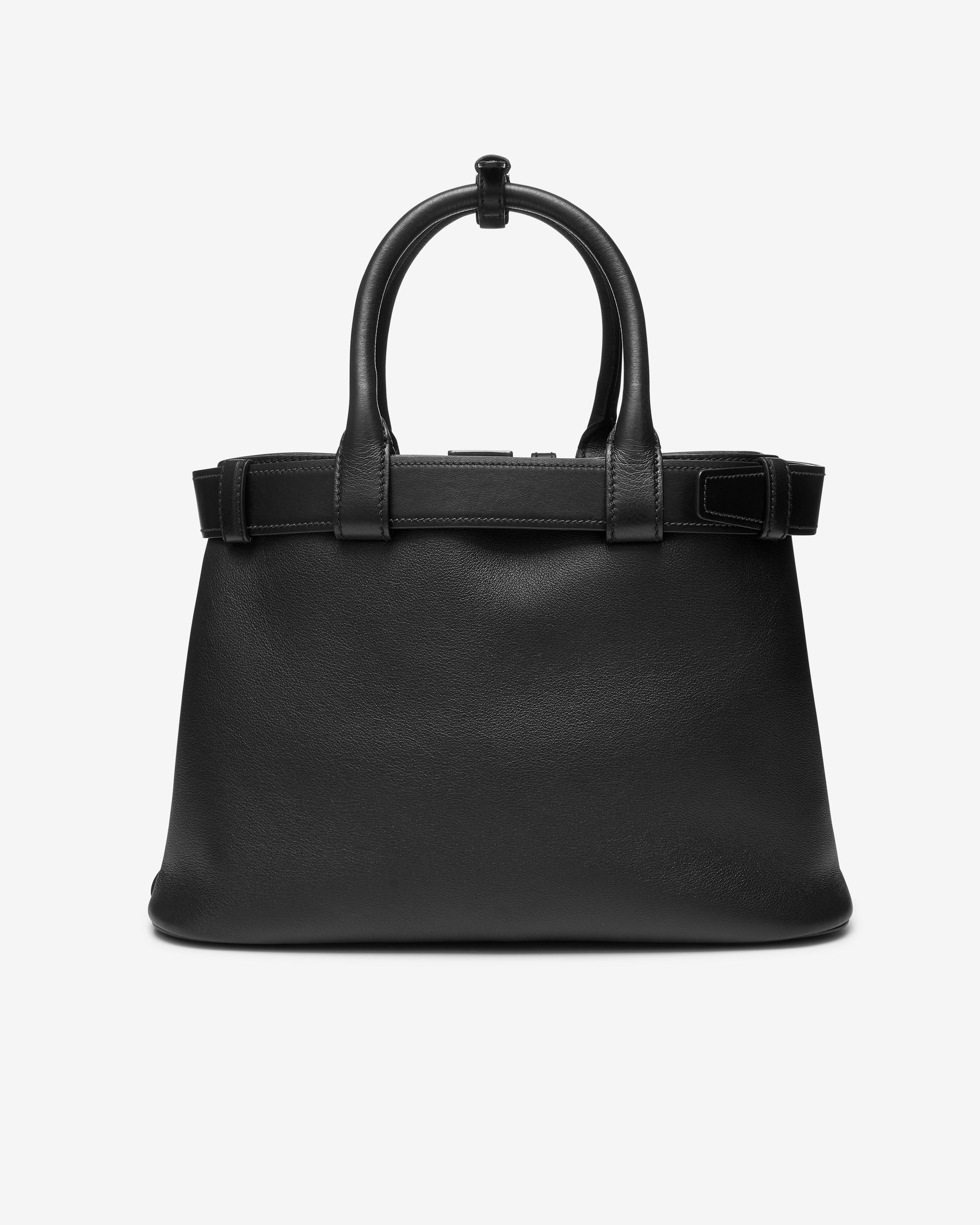 Womens Buckle Medium Leather Handbag With Belt Prada оригінал – Купити в Україні – детальний вид