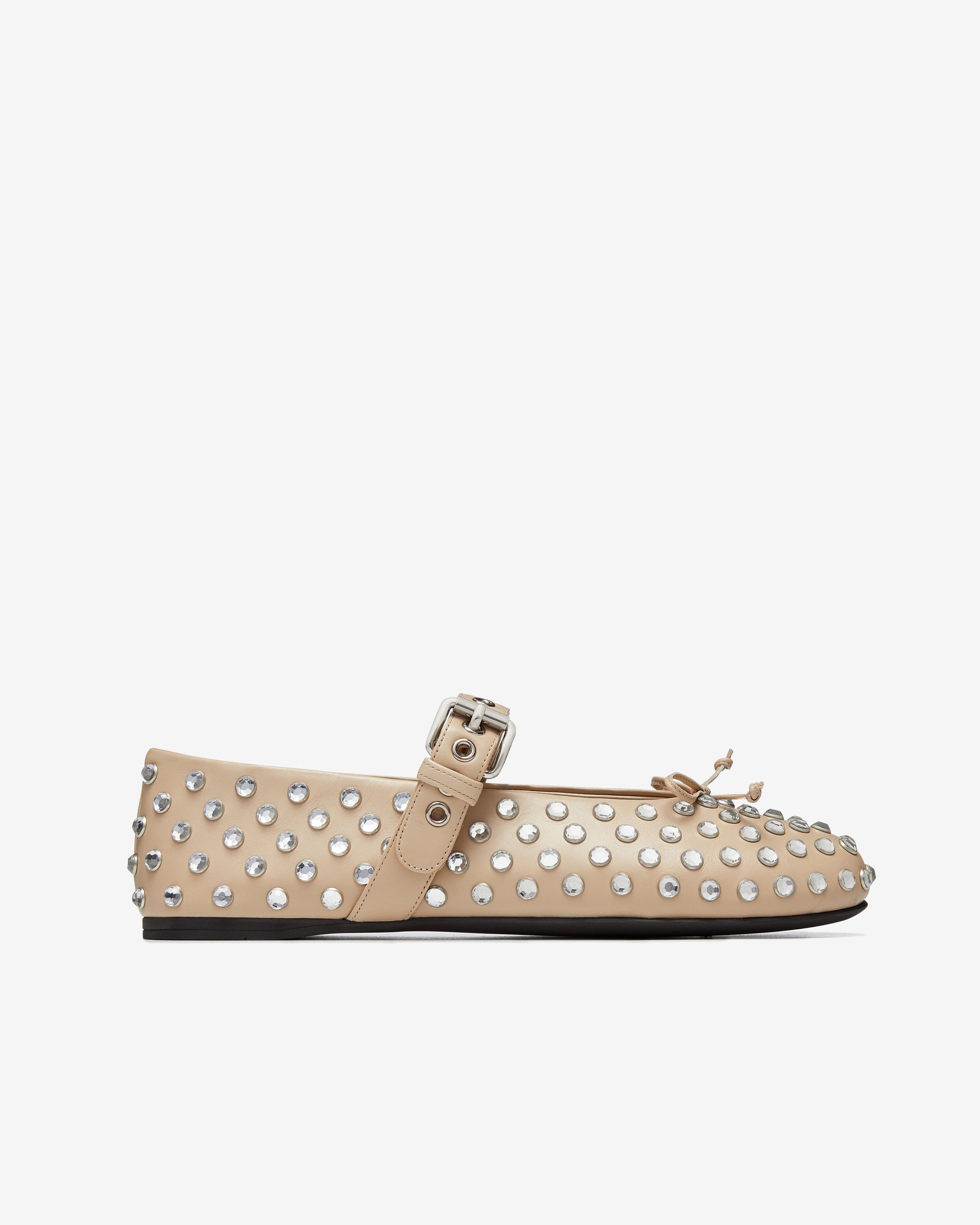 Womens Ballerina Shoe Miu miu – Гарантія оригінальності – боковий вид