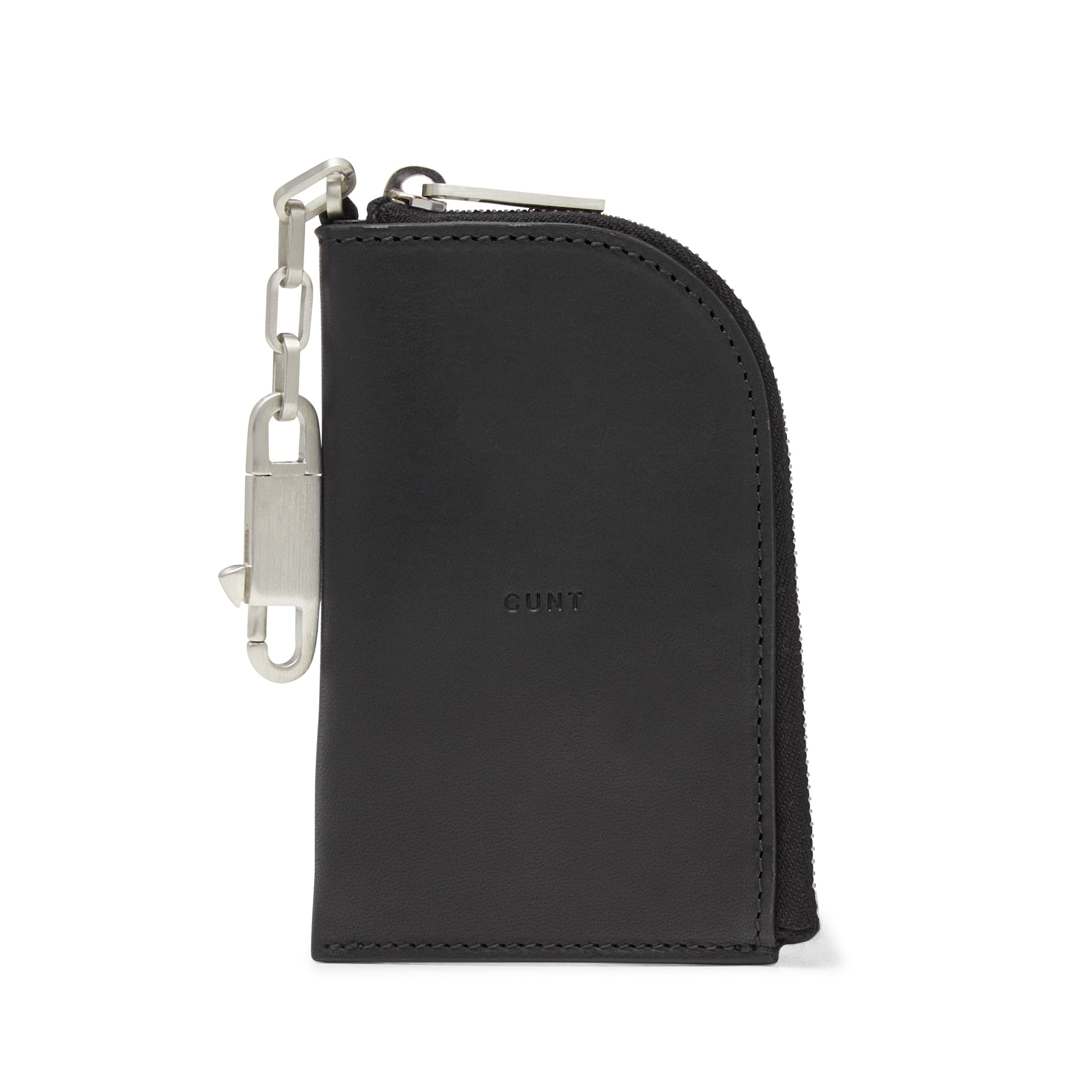 Оригінальна Mens Leather Hook Wallet Rick owens – боковий вид - RICK OWENS