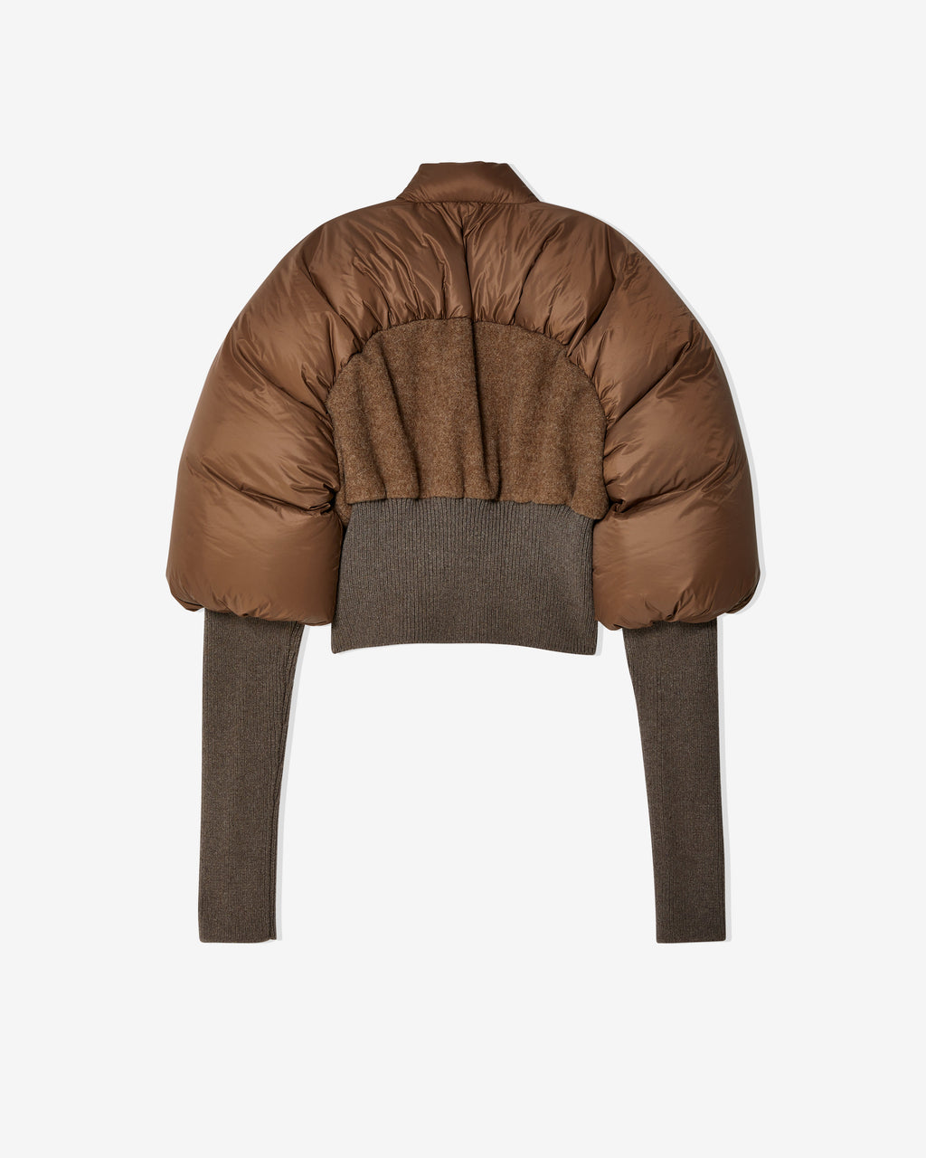 Womens Woven Down Jacket Rick owens – Гарантія оригінальності – вид ззаду
