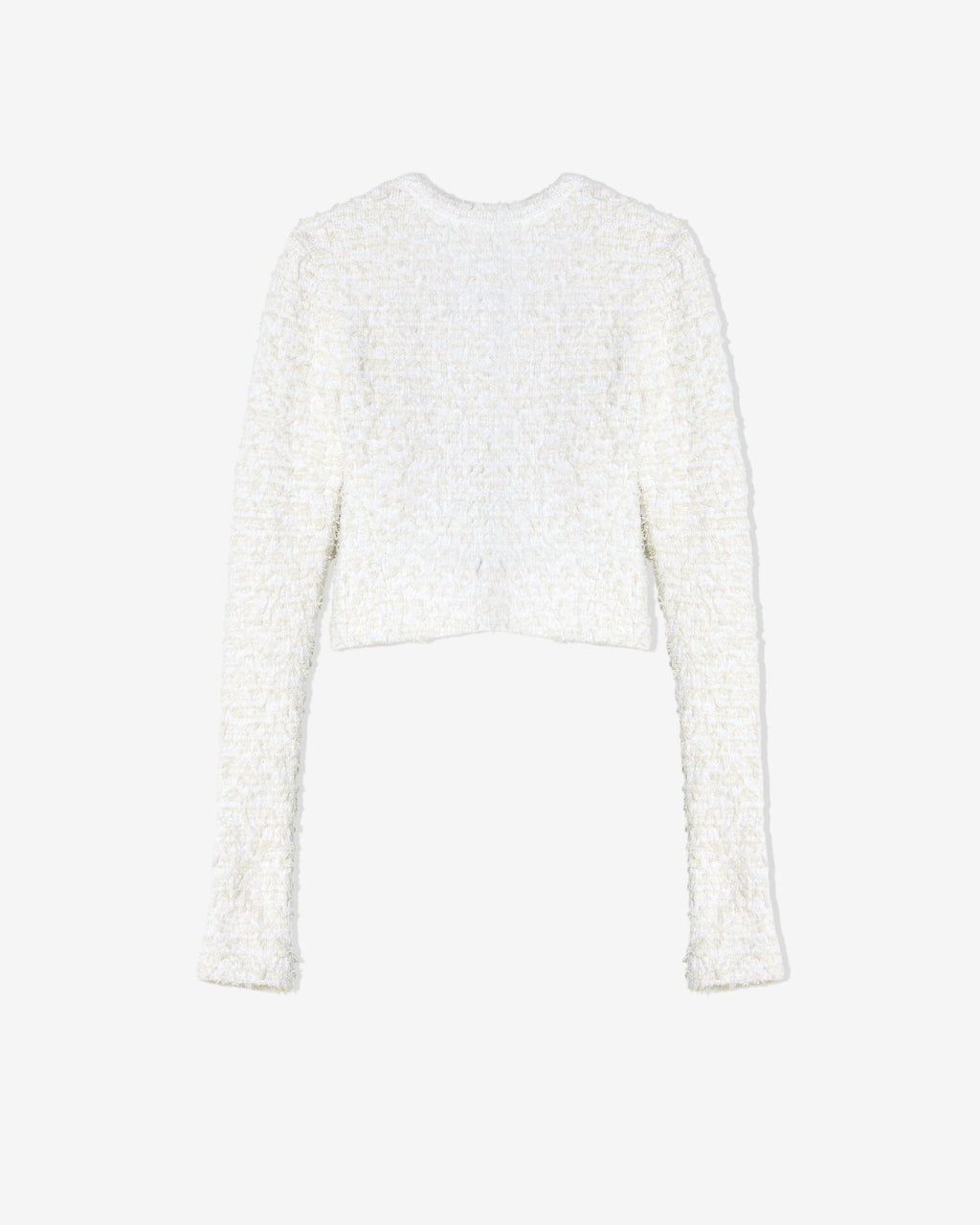 Womens Cropped Cardigan Balenciaga оригінал – Купити в Україні – вид ззаду