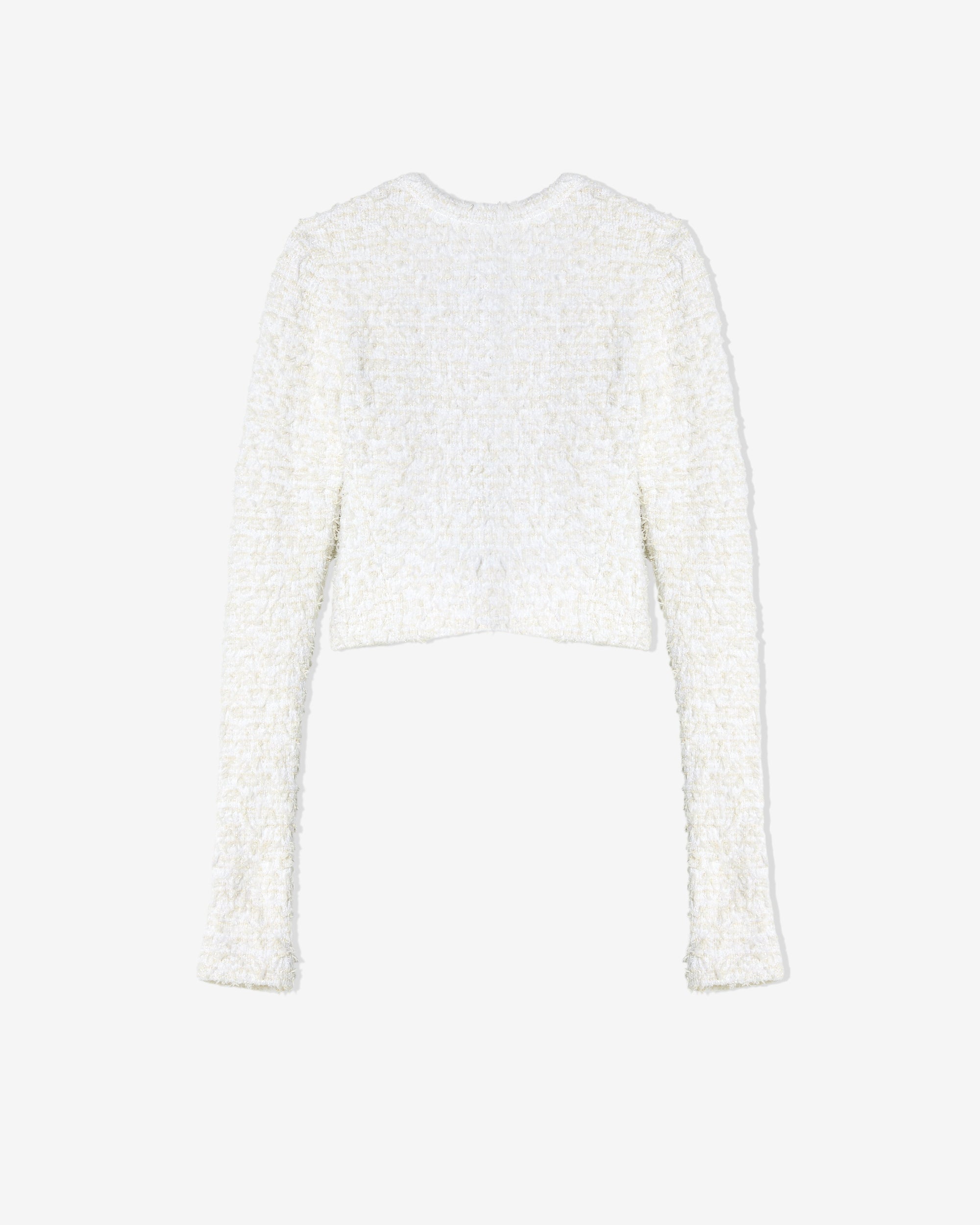Womens Cropped Cardigan Balenciaga оригінал – Купити в Україні – вид ззаду - BALENCIAGA