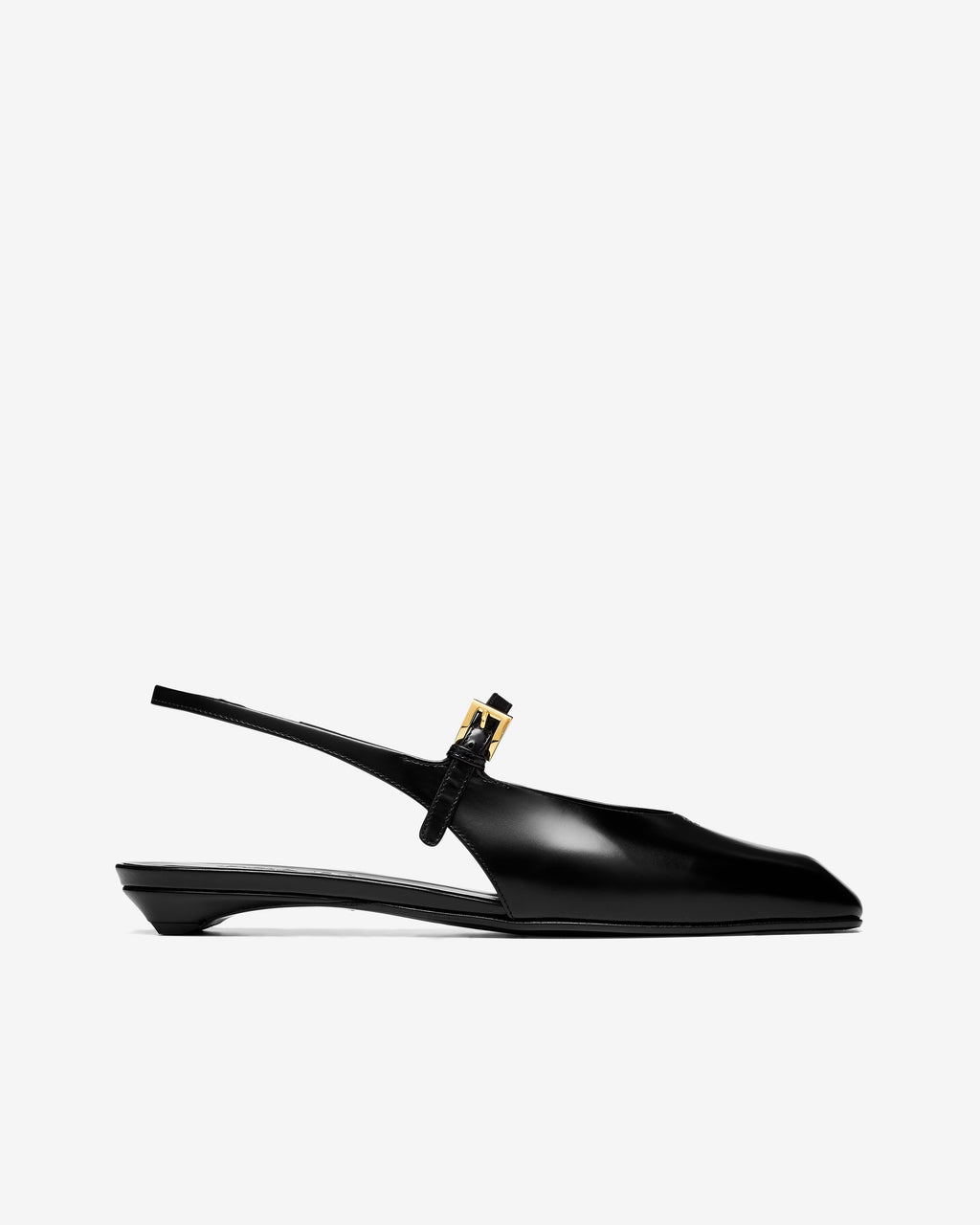 Womens Slingback Flat Prada оригінал – Купити в Україні – боковий вид