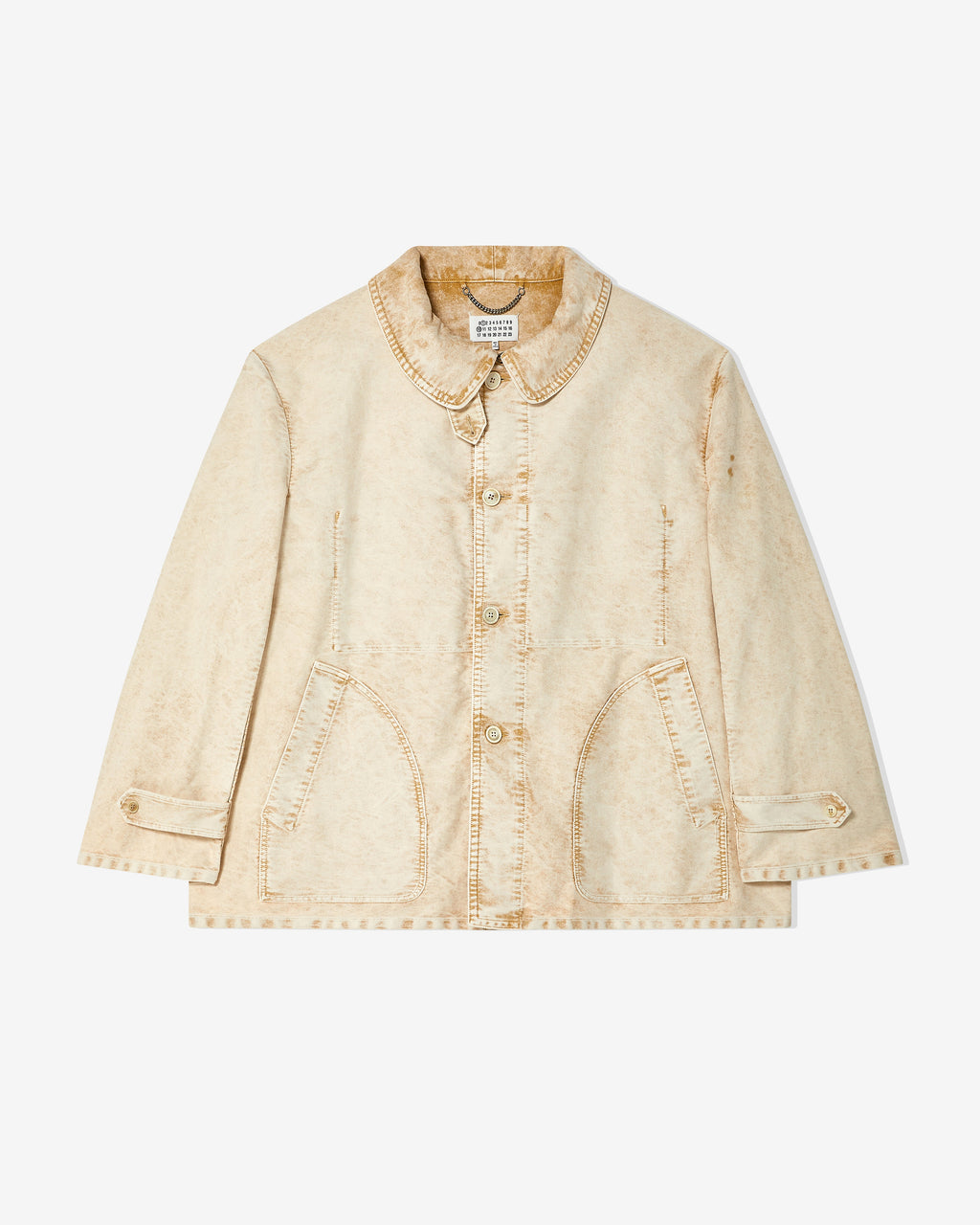 Mens Rounded Collar Jacket Maison margiela – Гарантія оригінальності – боковий вид