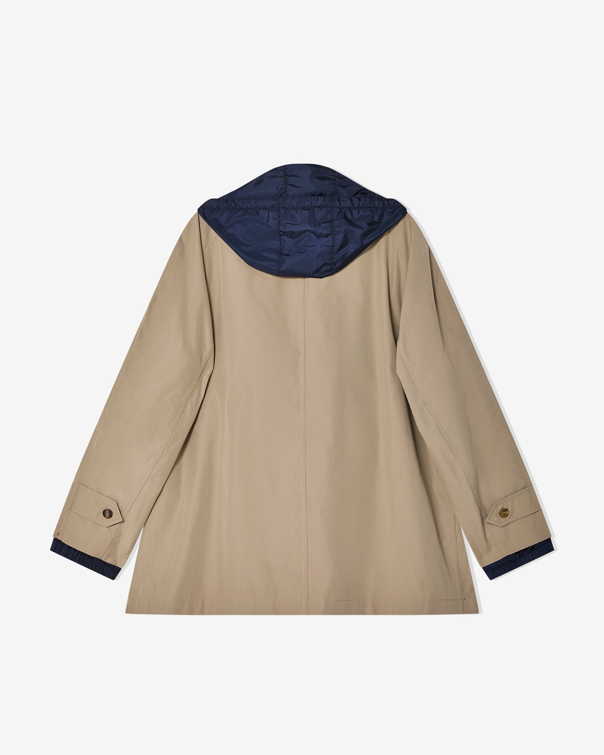 Womens Panama Cotton And Technical Pongé Blouson Jacket Miu miu оригінал – Купити в Україні – вид ззаду