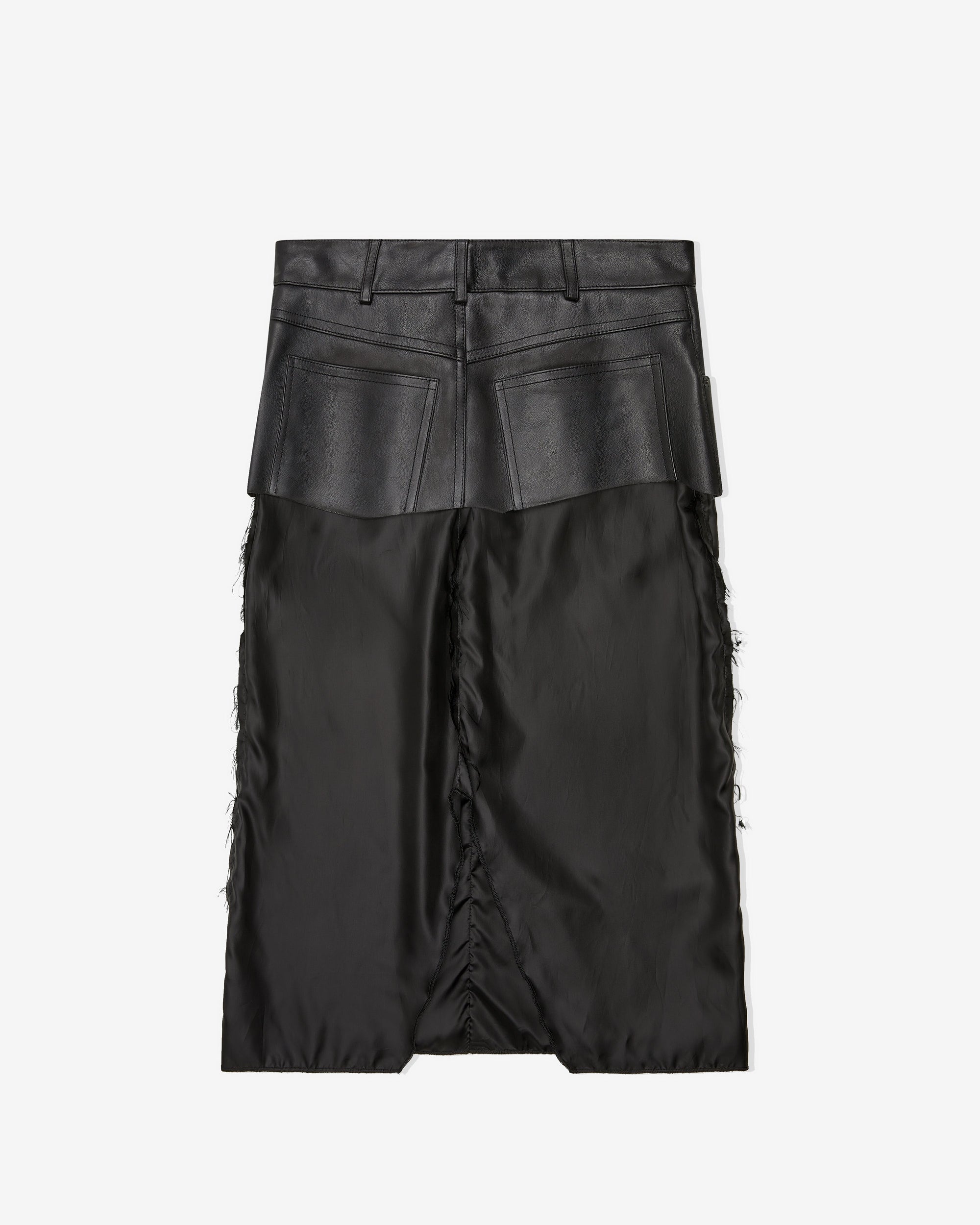 Оригінальна Womens Ripped Off Skirt Balenciaga – вид ззаду