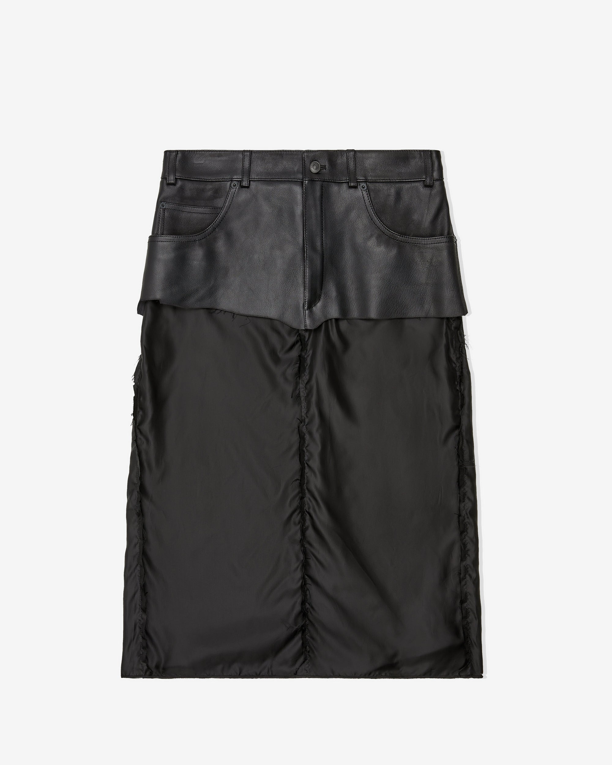 Оригінальна Womens Ripped Off Skirt Balenciaga – боковий вид