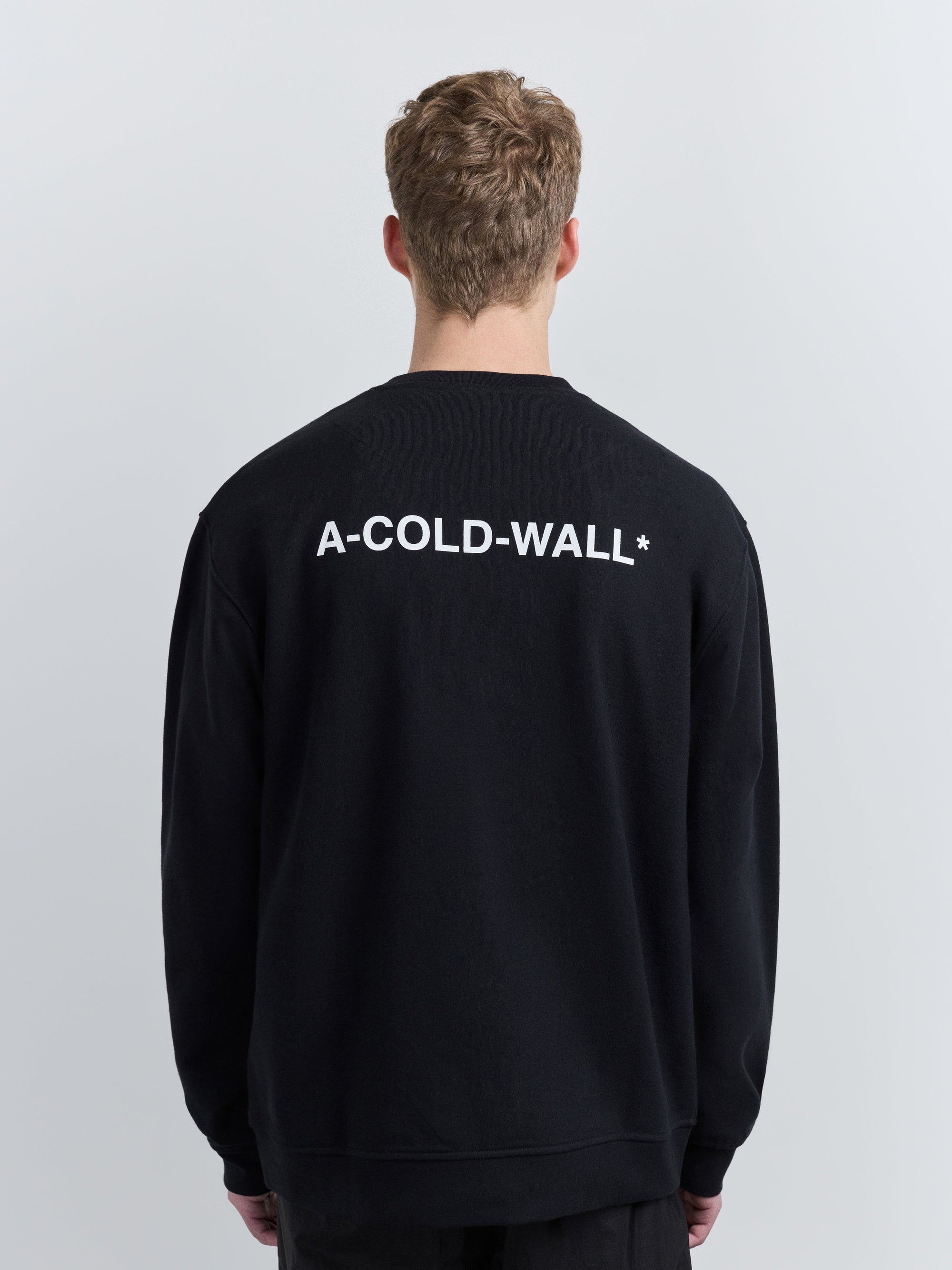 Оригінальна Burcham Logo Crew Black A cold wall – збільшений вид