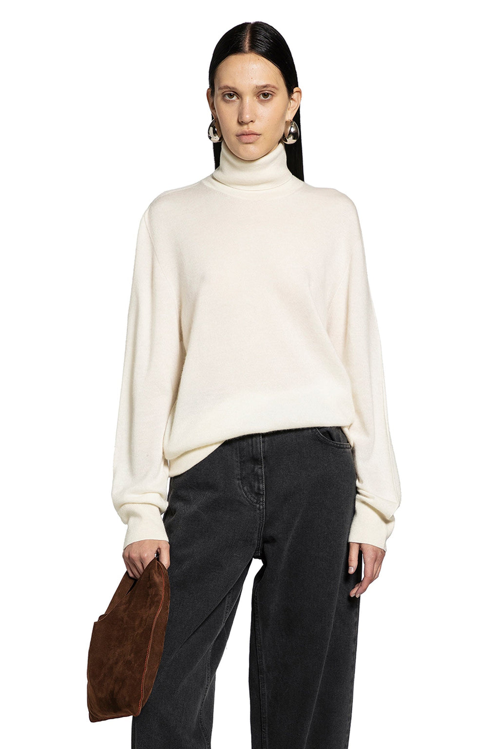 Оригінальна Lizzy Turtleneck In Cashmere The row – боковий вид