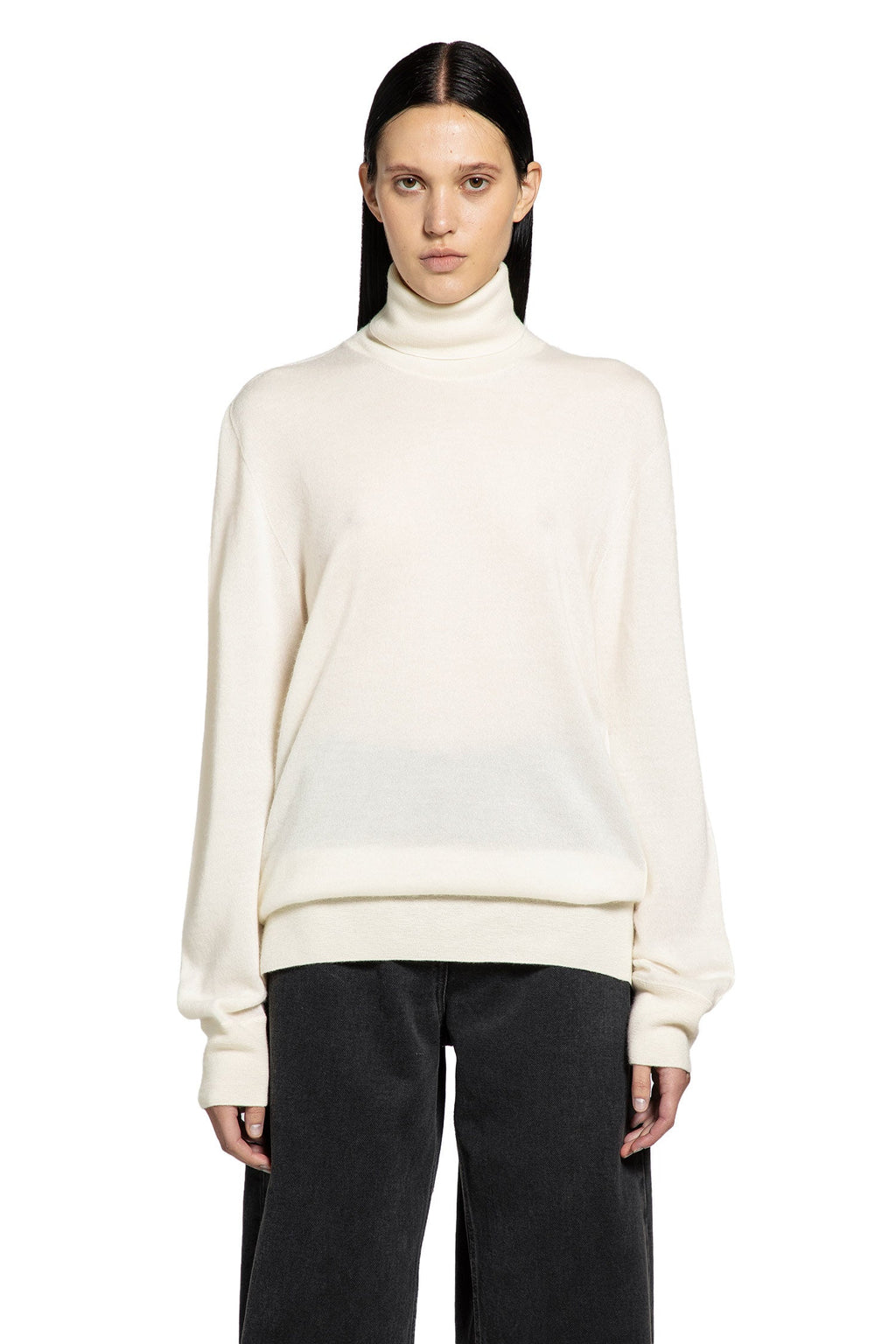 Оригінальна Lizzy Turtleneck In Cashmere The row – вид ззаду
