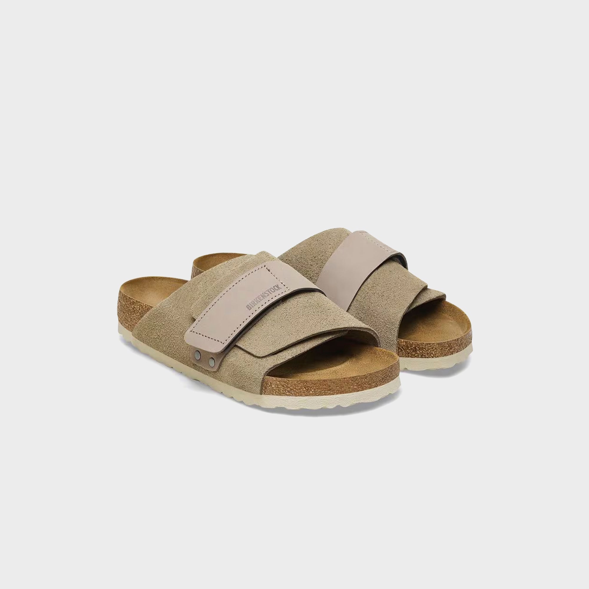 Kyoto Taupe Birkenstock оригінал – Купити в Україні – вид ззаду - BIRKENSTOCK
