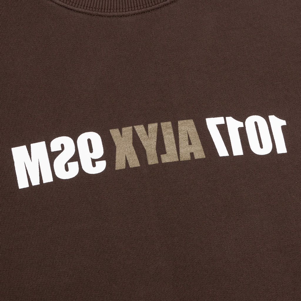 Оригінальна Mirrored Logo Crewneck 1017 alyx 9sm – детальний вид