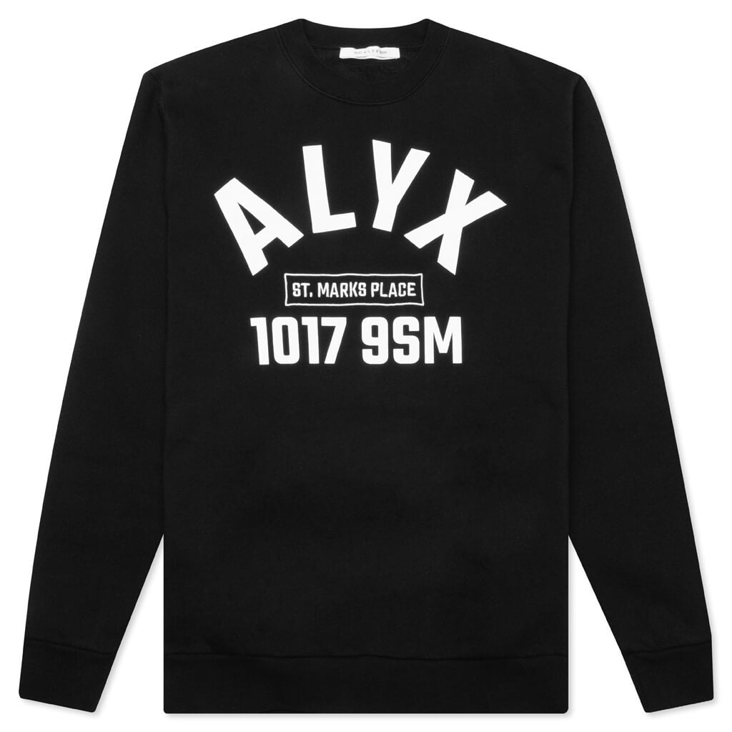 Arch Logo Sweatshirt 1017 alyx 9sm оригінал – Купити в Україні – боковий вид