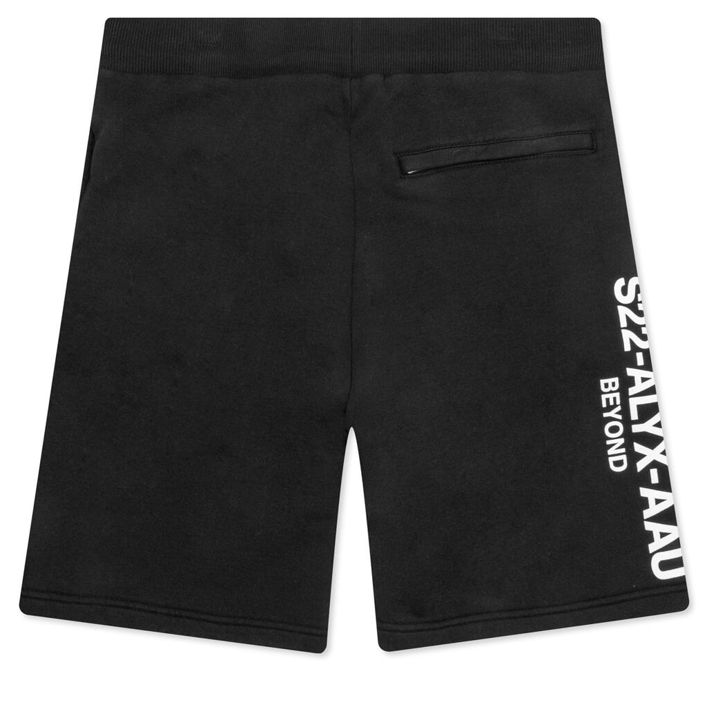 Оригінальна Collection Logo Sweatshorts 1017 alyx 9sm – вид ззаду
