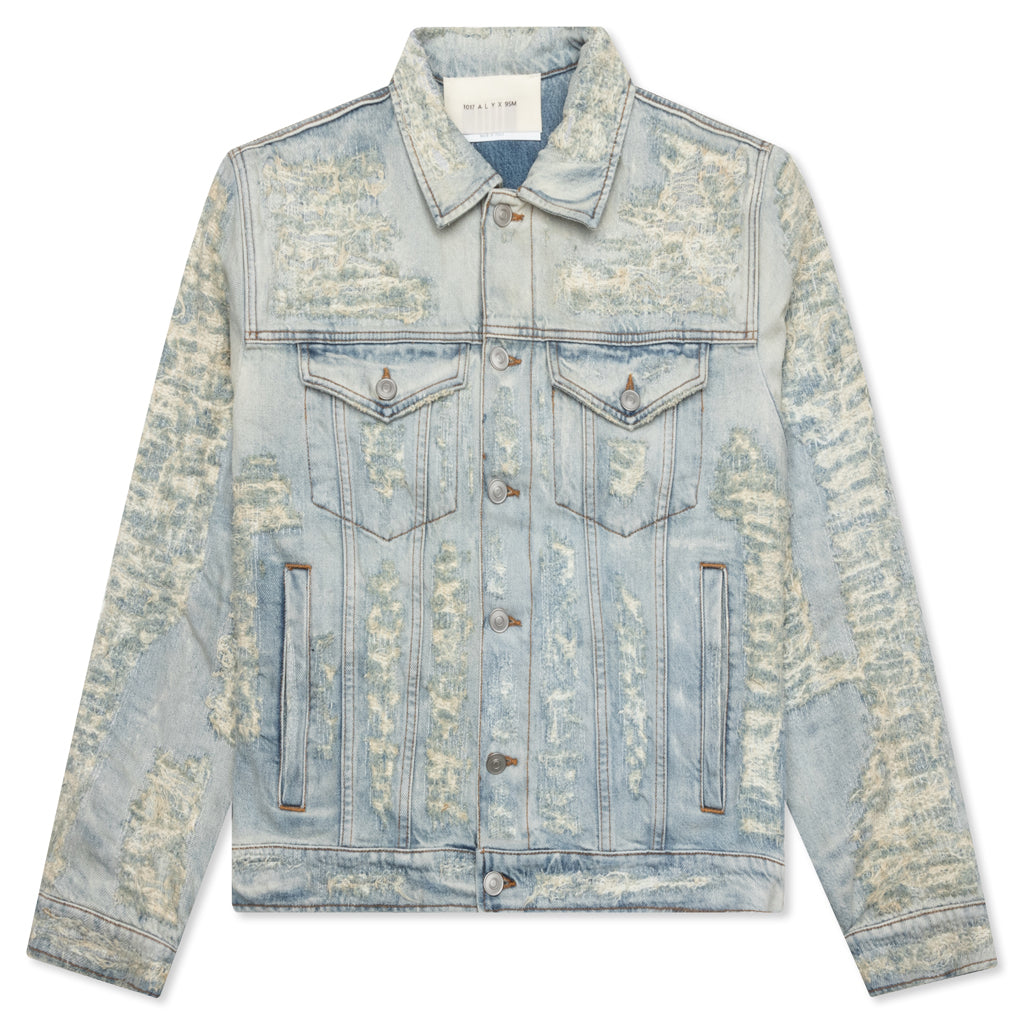 Оригінальна Destroyed Denim Jacket 1017 alyx 9sm – боковий вид - 1017 ALYX 9SM