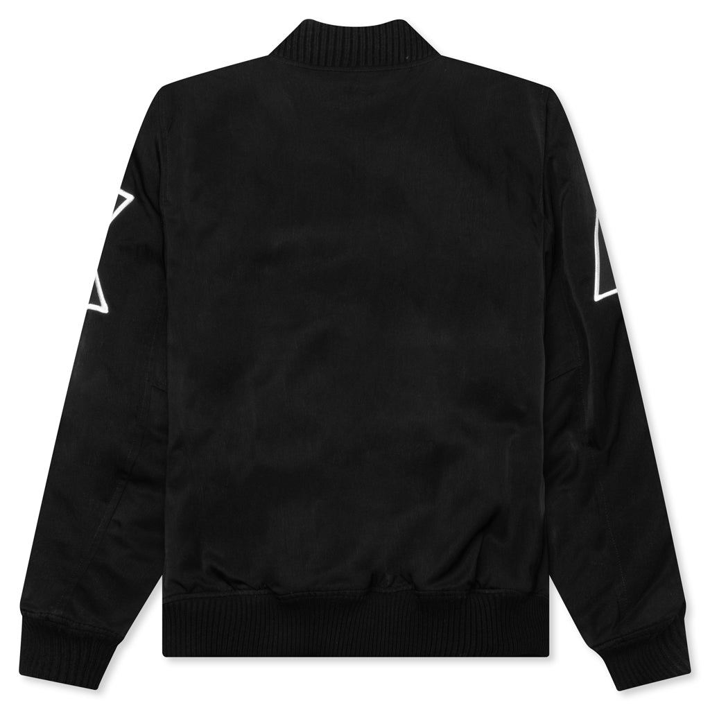 Nylon Logo Varsity Jacket 1017 alyx 9sm – Гарантія оригінальності – вид ззаду