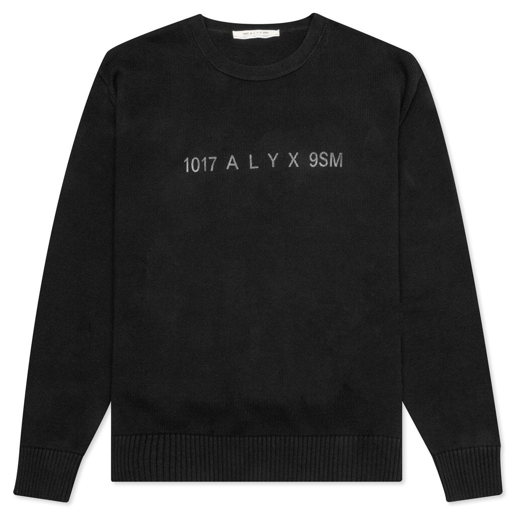Оригінальна Treated Logo Crewneck Sweater 1017 alyx 9sm – боковий вид