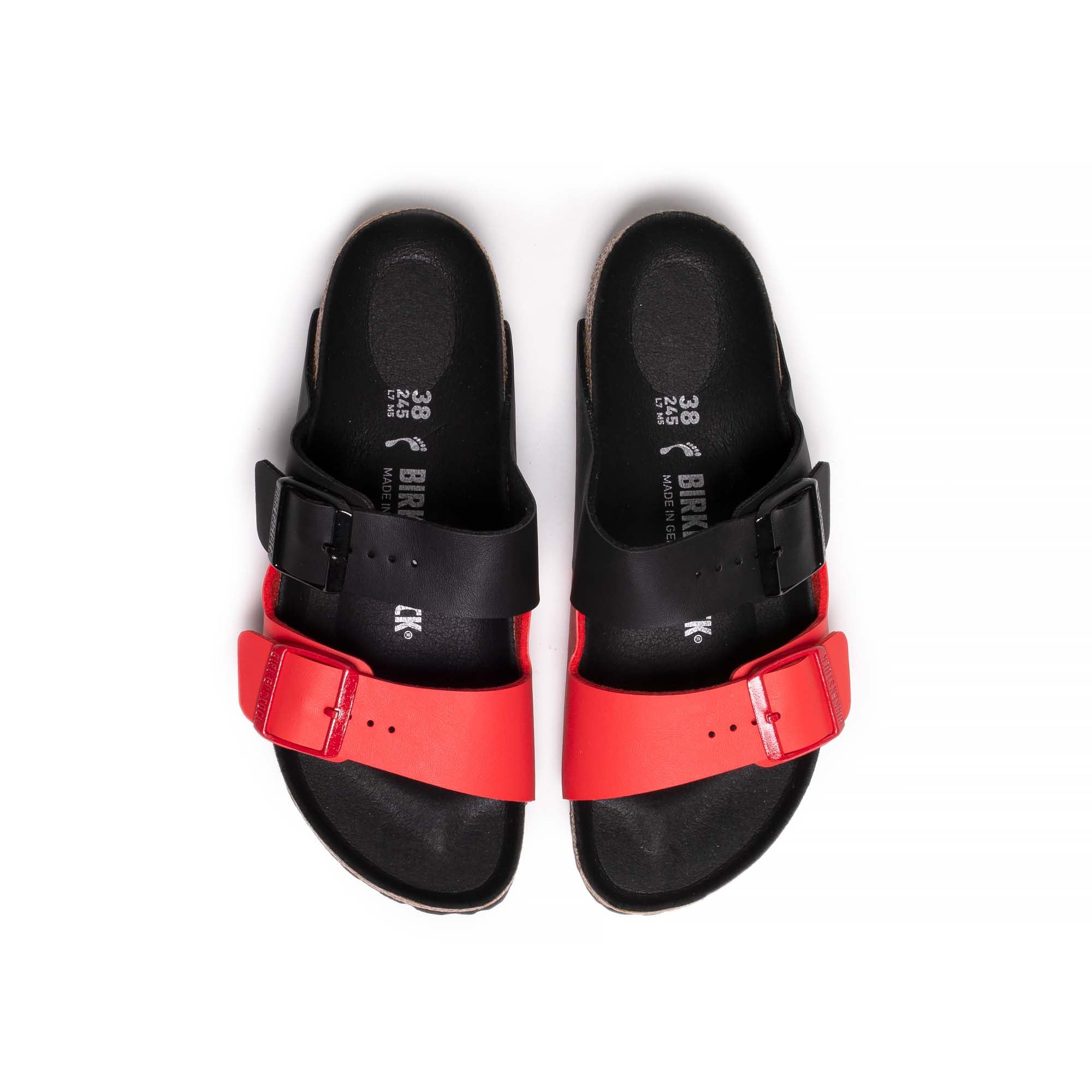 Mens Arizona Split Black Birkenstock – Гарантія оригінальності – збільшений вид - BIRKENSTOCK