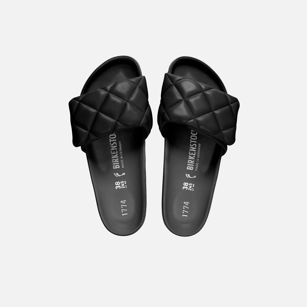 Wmns Sylt Padded Leather Azalea Black Birkenstock – Гарантія оригінальності – детальний вид