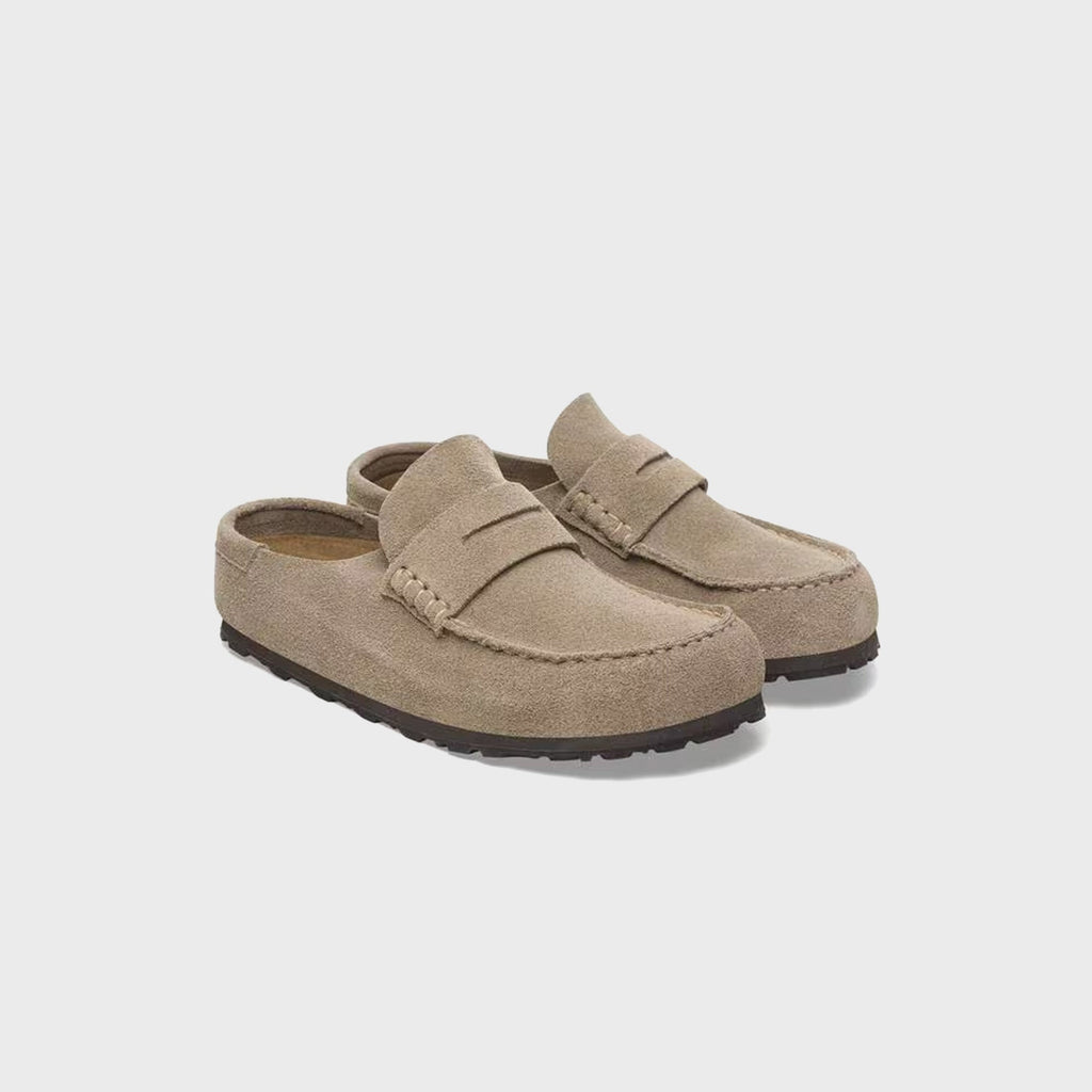 Оригінальна Naples Wrapped Taupe Birkenstock – вид ззаду