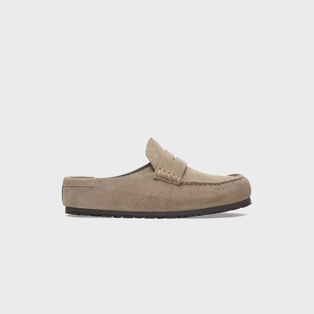 Оригінальна Naples Wrapped Taupe Birkenstock – боковий вид