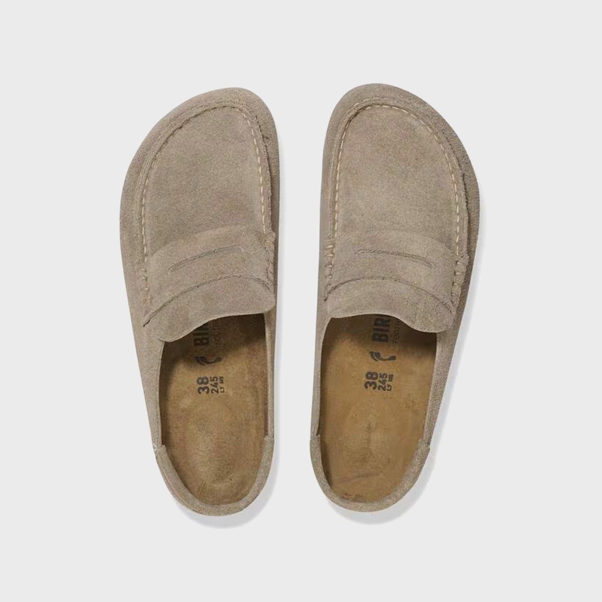 Оригінальна Naples Wrapped Taupe Birkenstock – детальний вид - BIRKENSTOCK