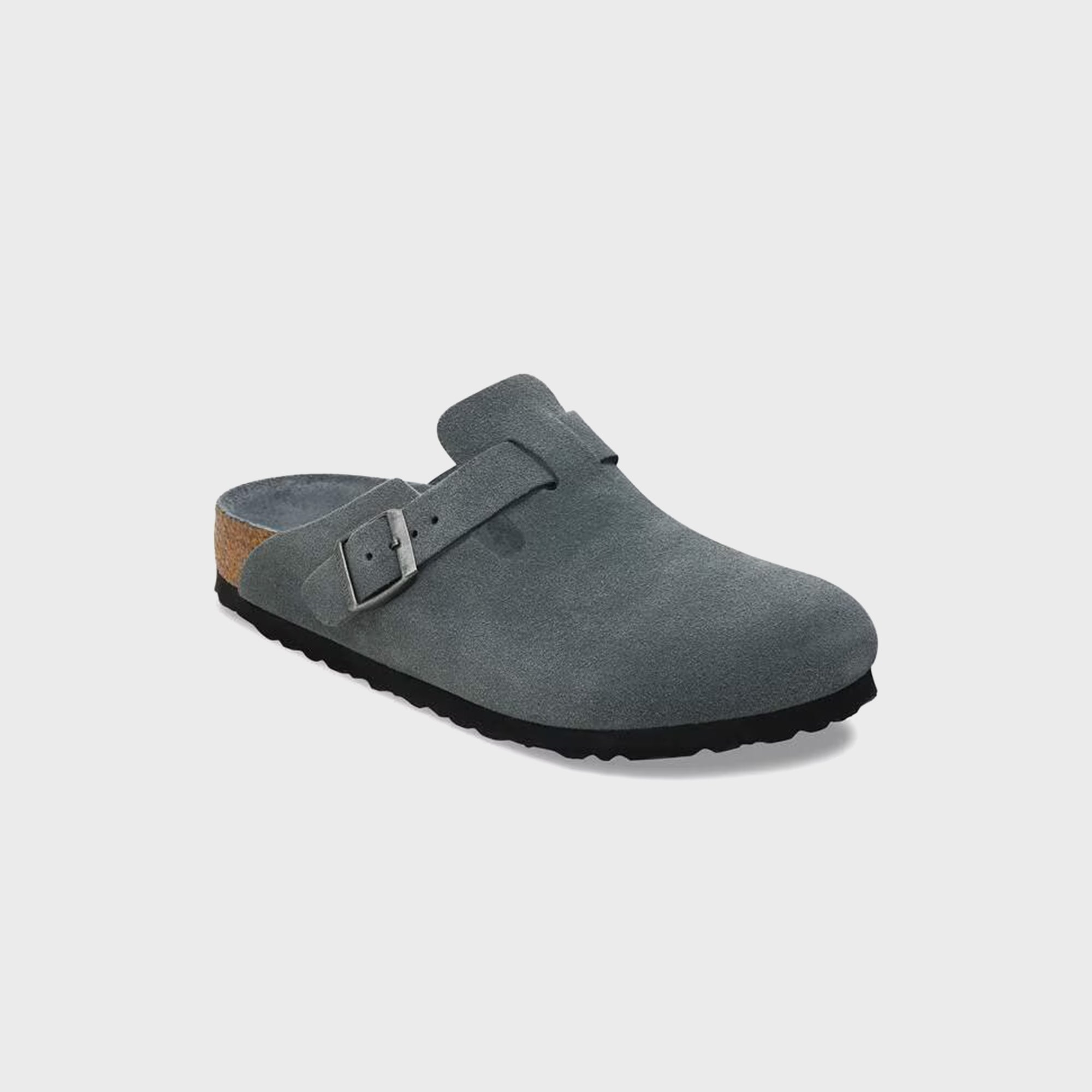 Оригінальна Boston Soft Footbed Basalt Gray Birkenstock – детальний вид - BIRKENSTOCK