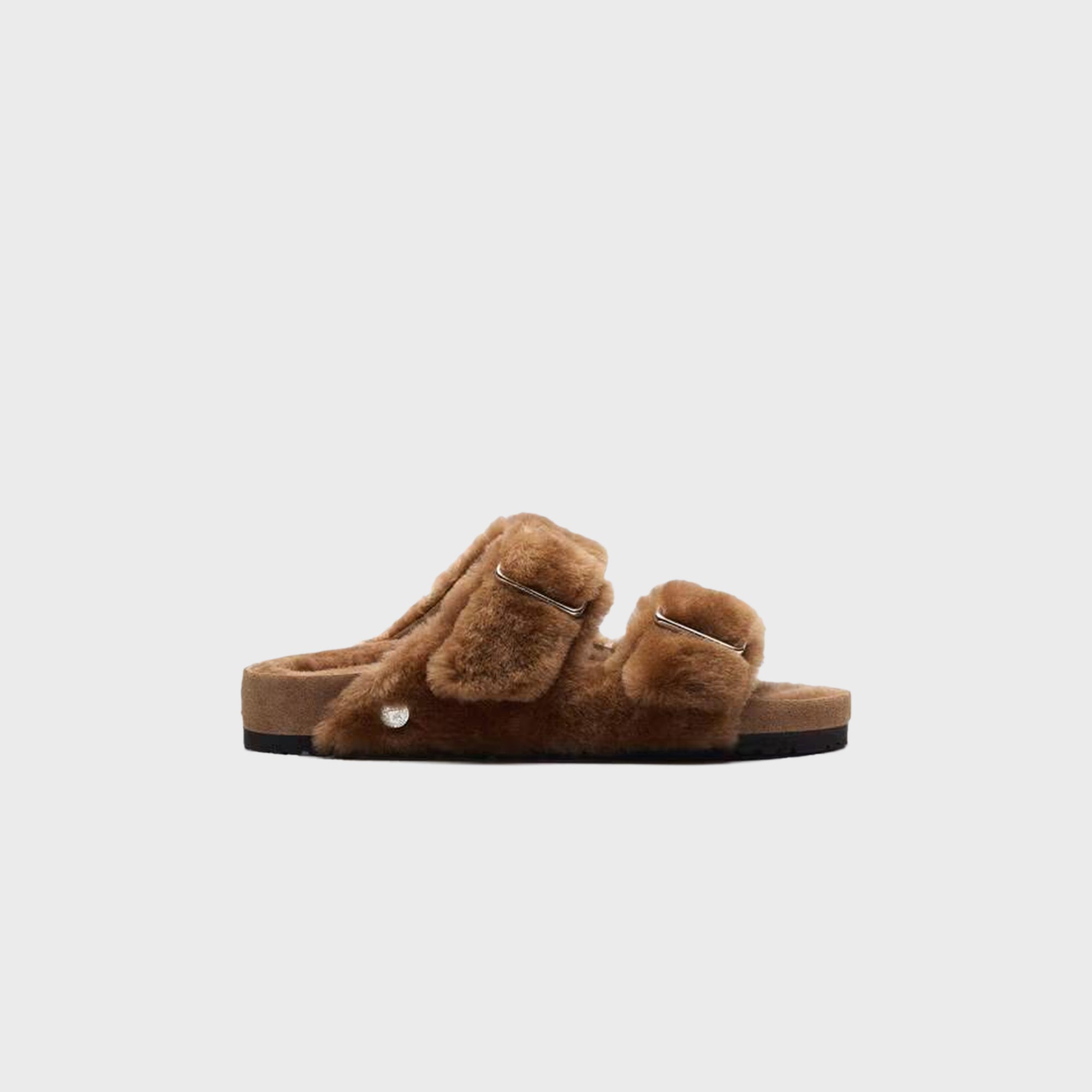 Arizona Shearling Caramel Birkenstock оригінал – Купити в Україні – боковий вид - BIRKENSTOCK