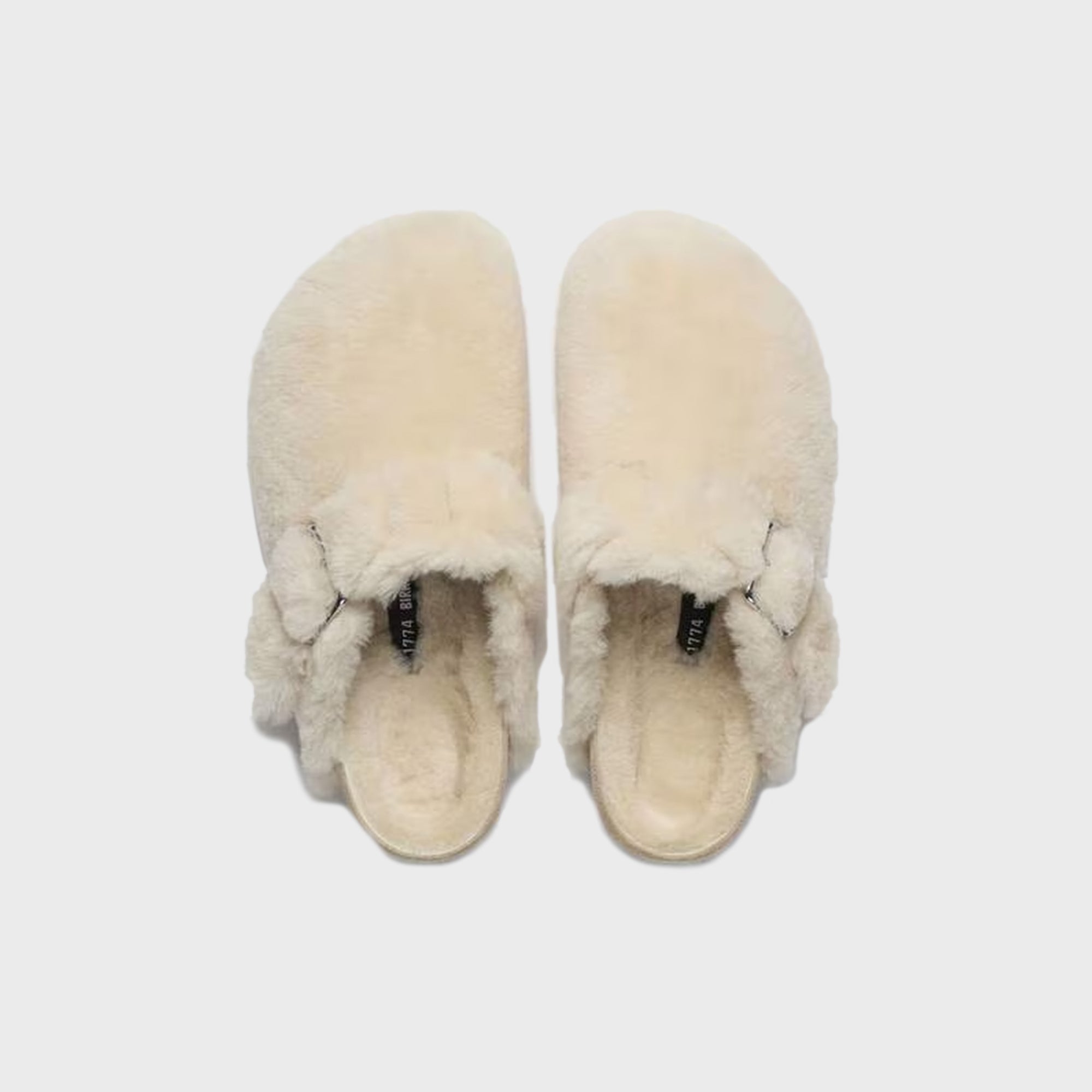 Boston Shearling Cream Birkenstock оригінал – Купити в Україні – вид ззаду - BIRKENSTOCK