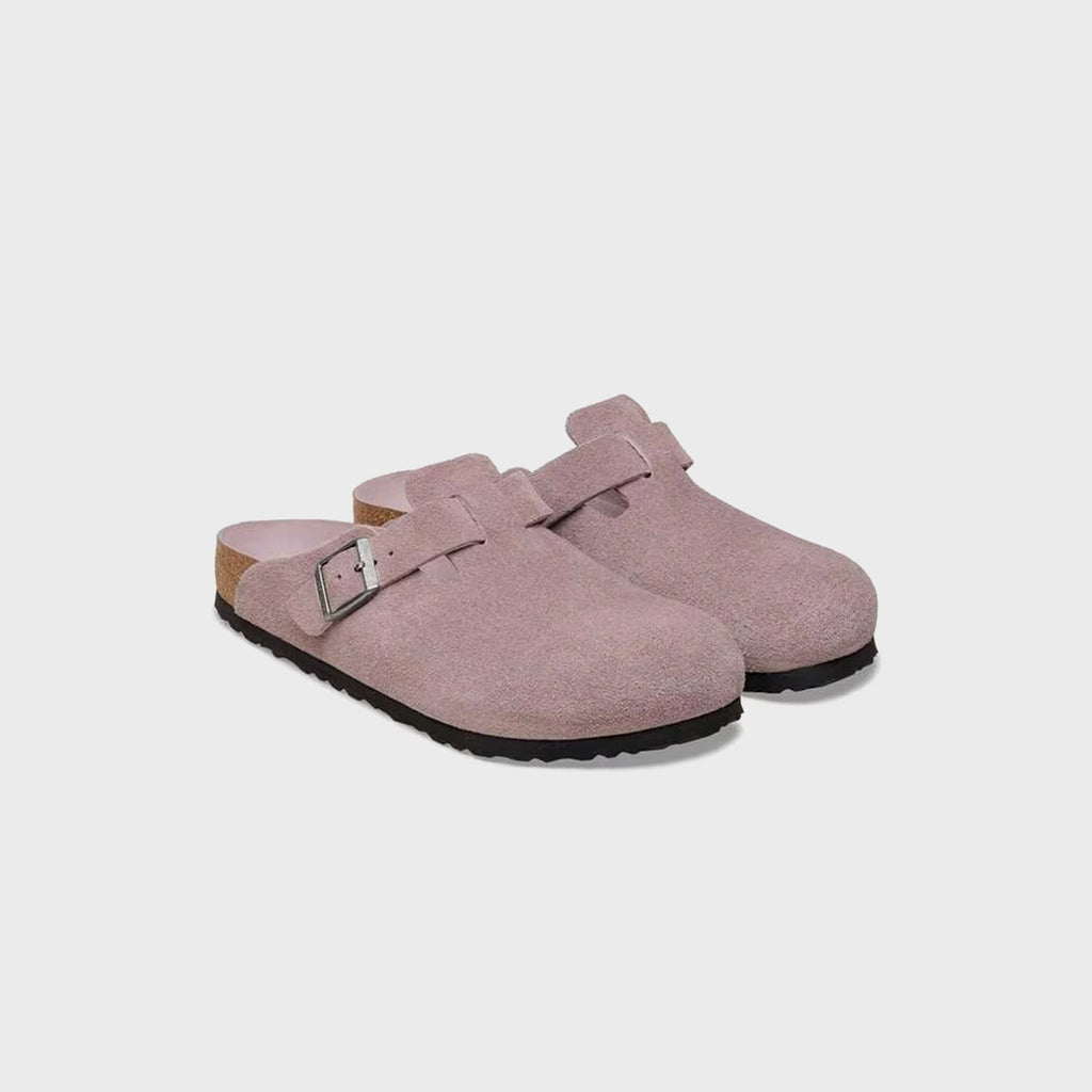 Оригінальна Boston Soft Footbed Faded Purple Birkenstock – вид ззаду