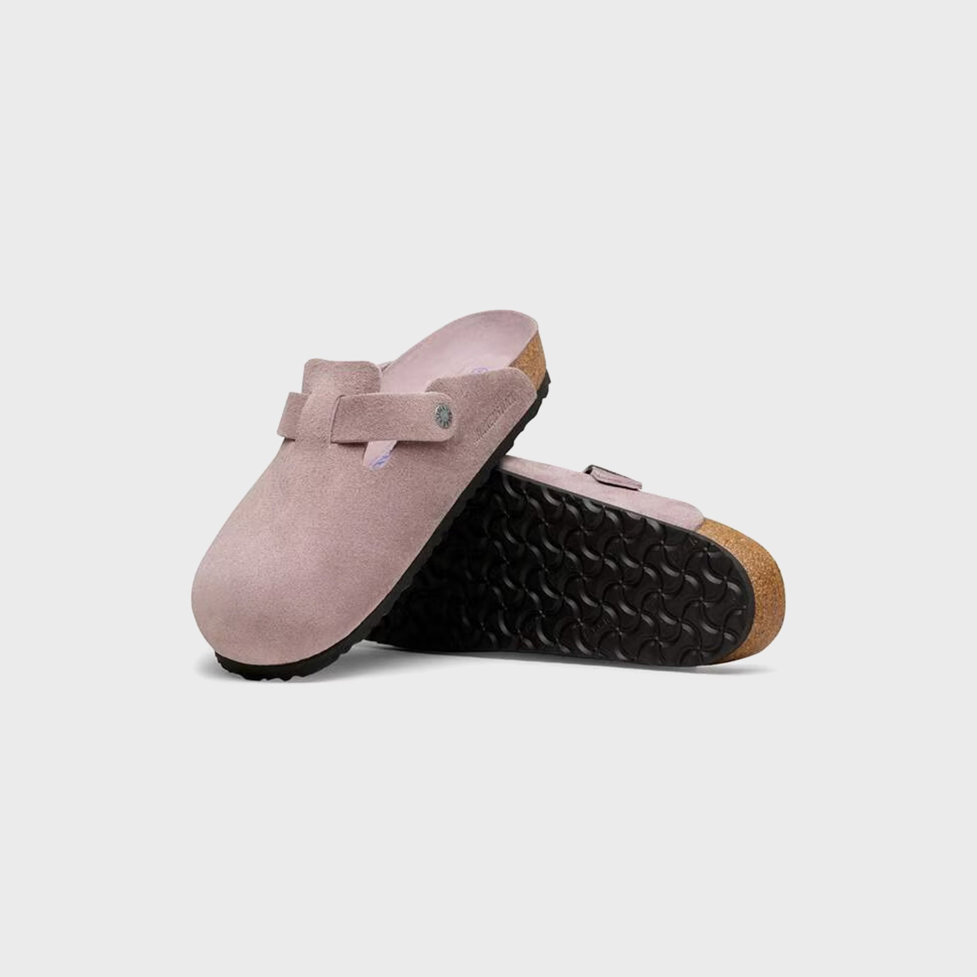Оригінальна Boston Soft Footbed Faded Purple Birkenstock – збільшений вид - BIRKENSTOCK