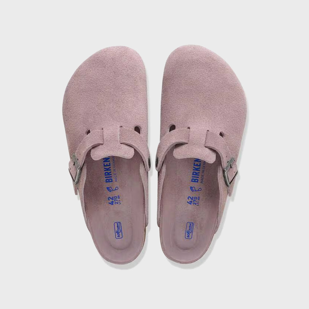 Оригінальна Boston Soft Footbed Faded Purple Birkenstock – детальний вид