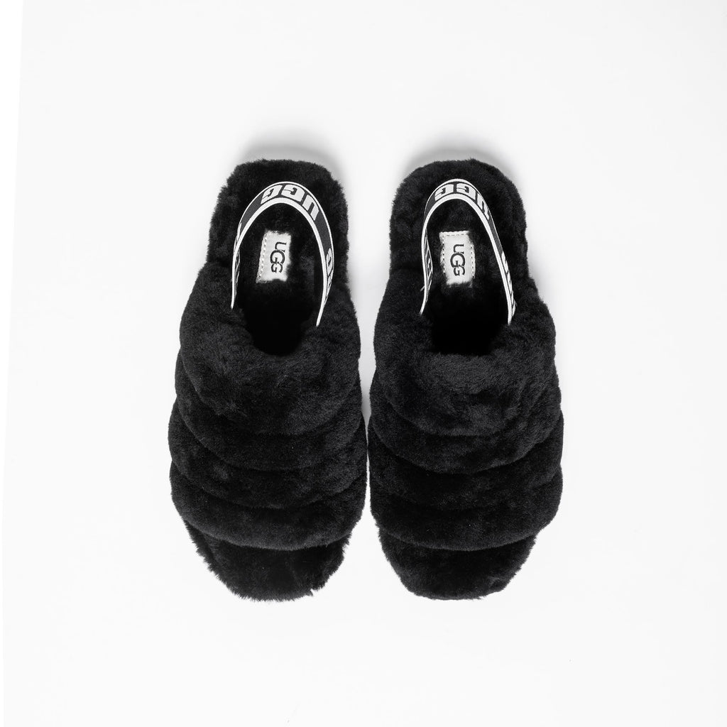 Womens Fluff Yea Slide Black Ugg оригінал – Купити в Україні – збільшений вид