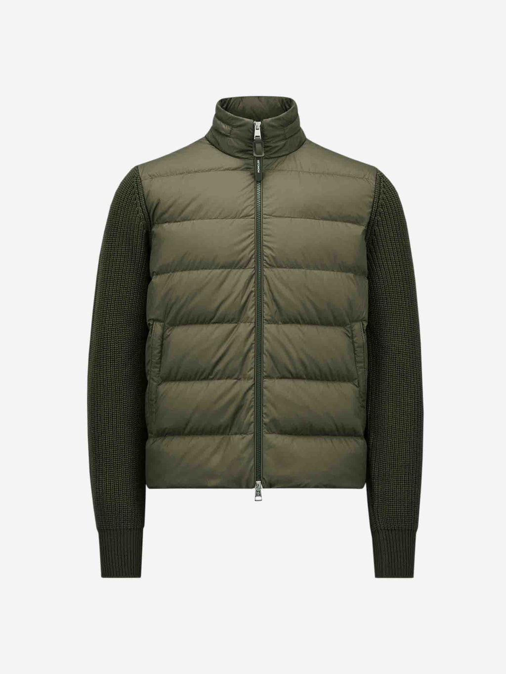 Wool Quilted Cardigan Moncler оригінал – Купити в Україні – боковий вид