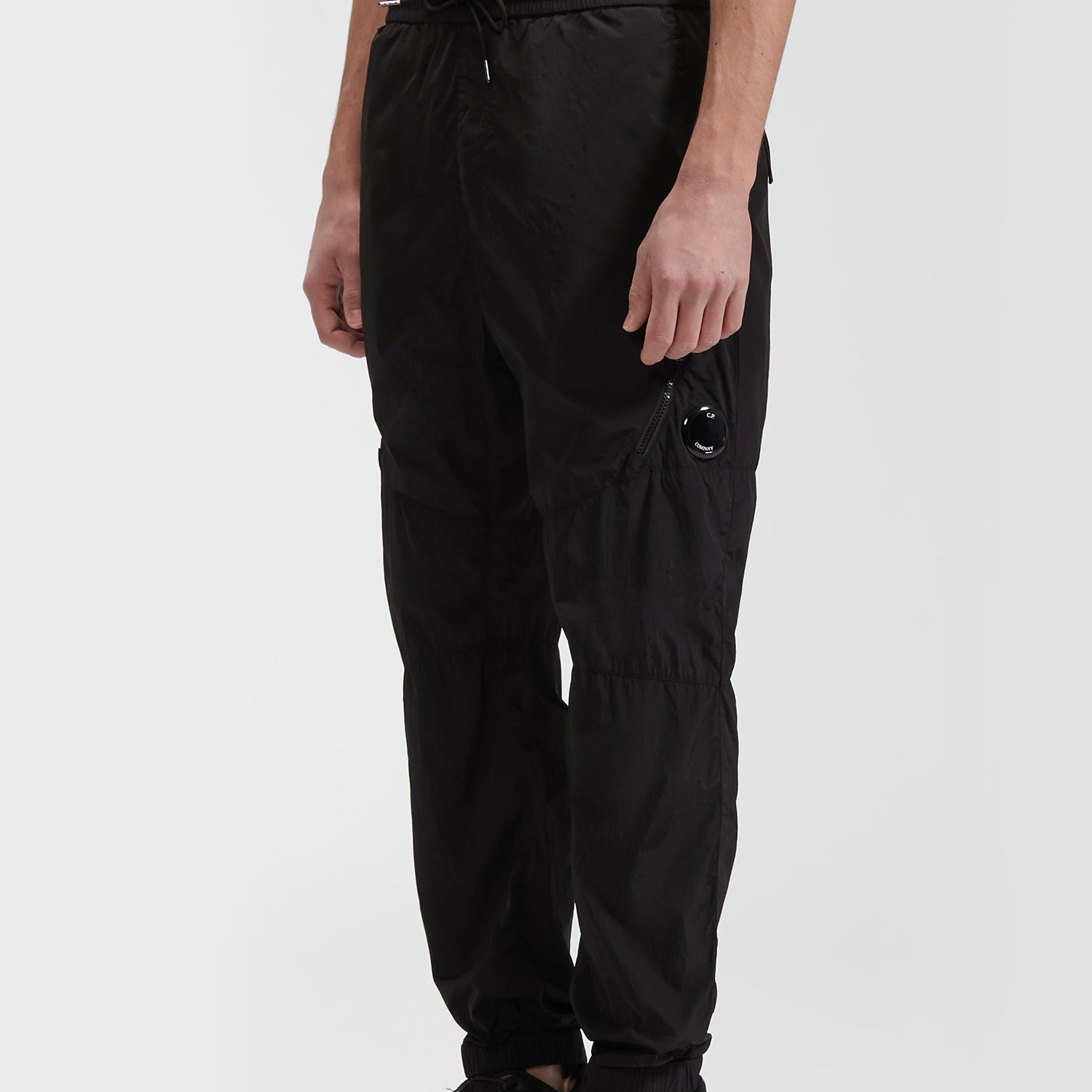 Оригінальна Mens Black Cargo Pants Cp company – вид ззаду