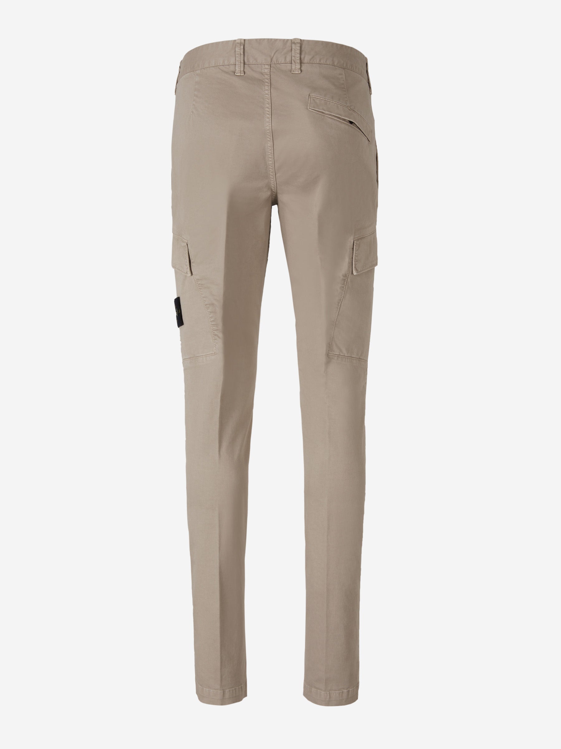 Logo Cotton Trousers Stone island – Гарантія оригінальності – детальний вид
