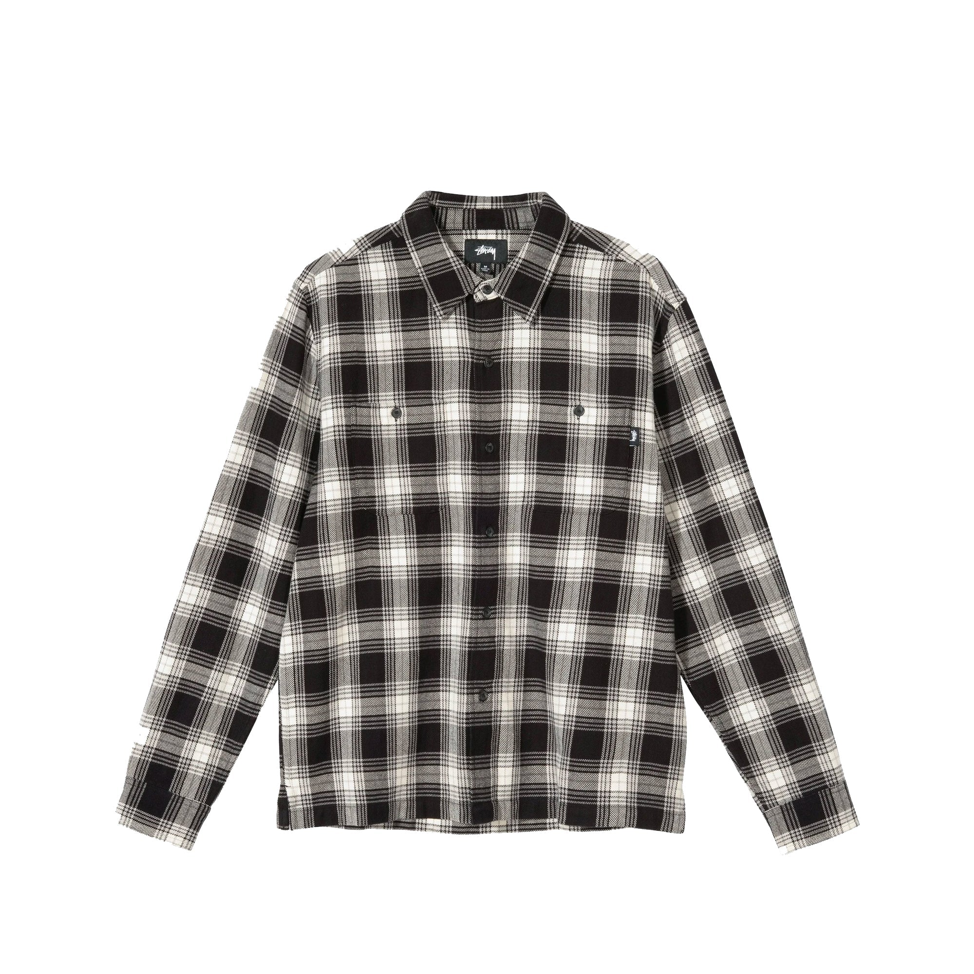Mens Beach Plaid Shirt Stussy оригінал – Купити в Україні – боковий вид