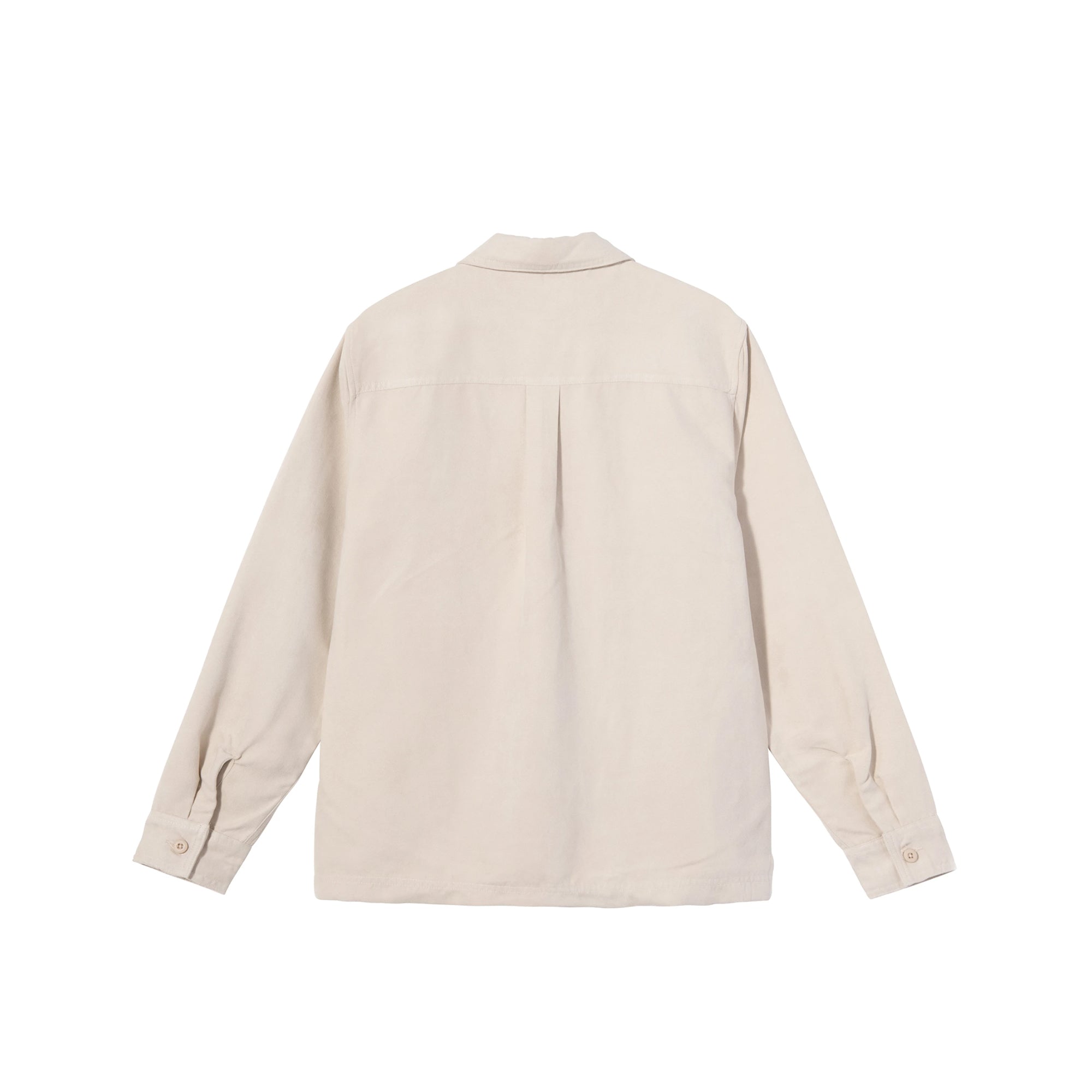 Mens Micro Suede Work Shirt Stussy оригінал – Купити в Україні – вид ззаду