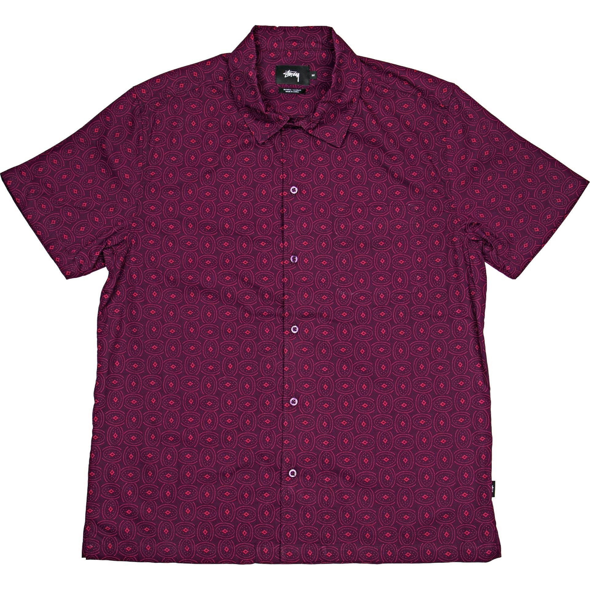 Circle Paisley Shirt Stussy – Гарантія оригінальності – боковий вид