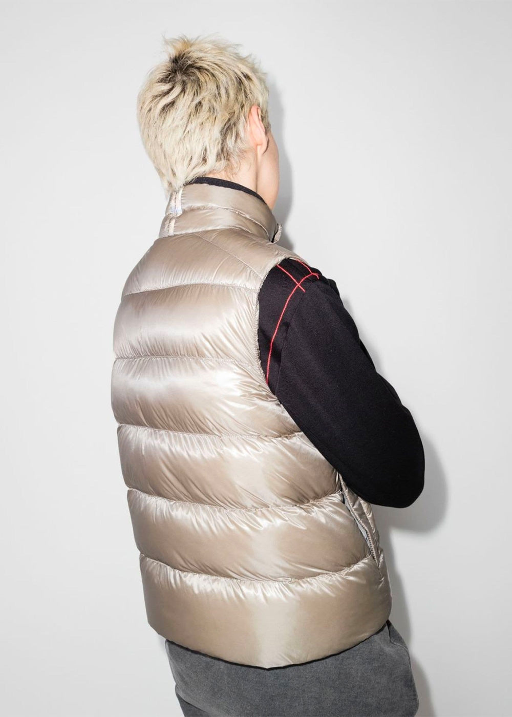 Limestone Cypress Down Vest Canada goose – Гарантія оригінальності – детальний вид