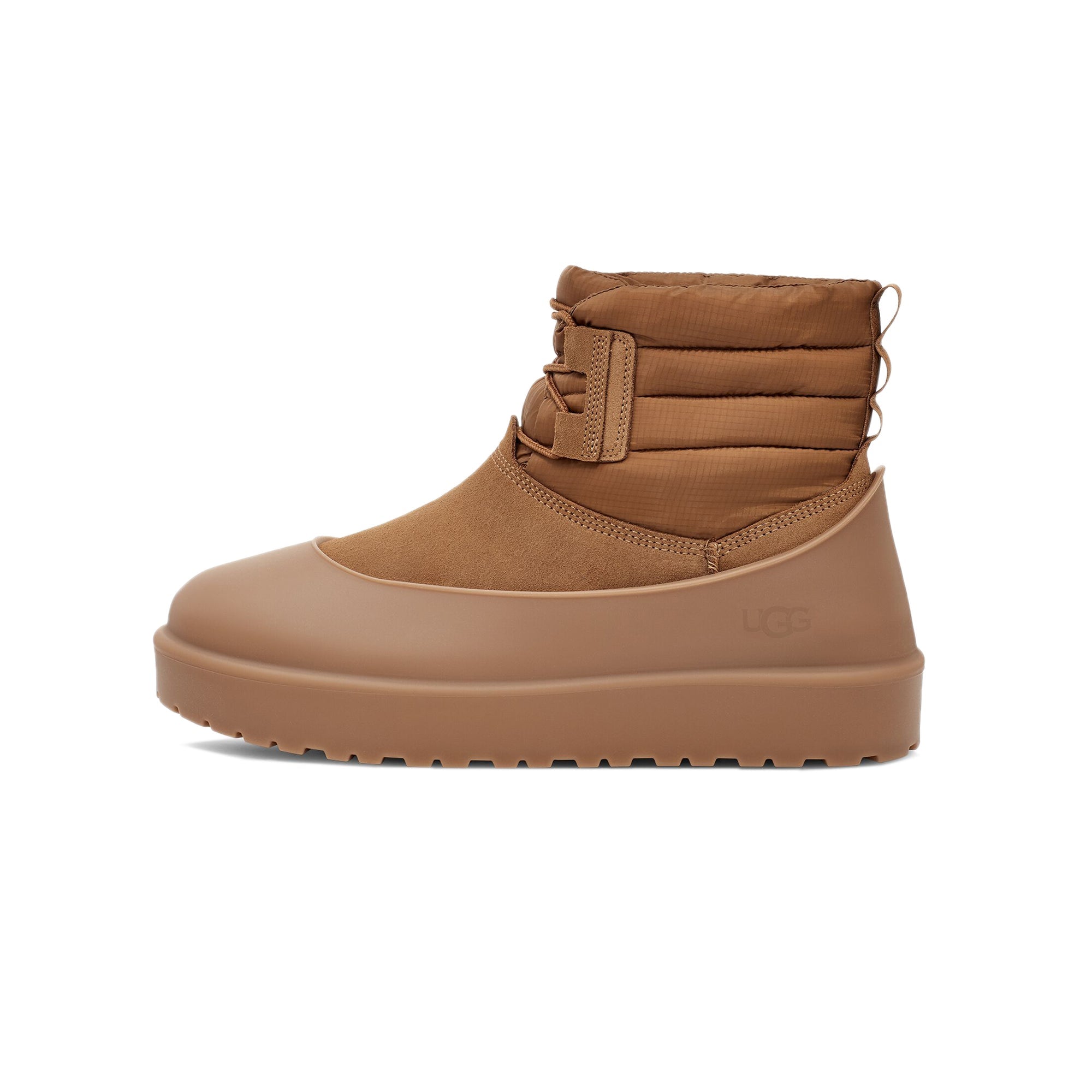 Mens Classic Mini Lace Up Weather Boots Chestnut Ugg – Гарантія оригінальності – боковий вид