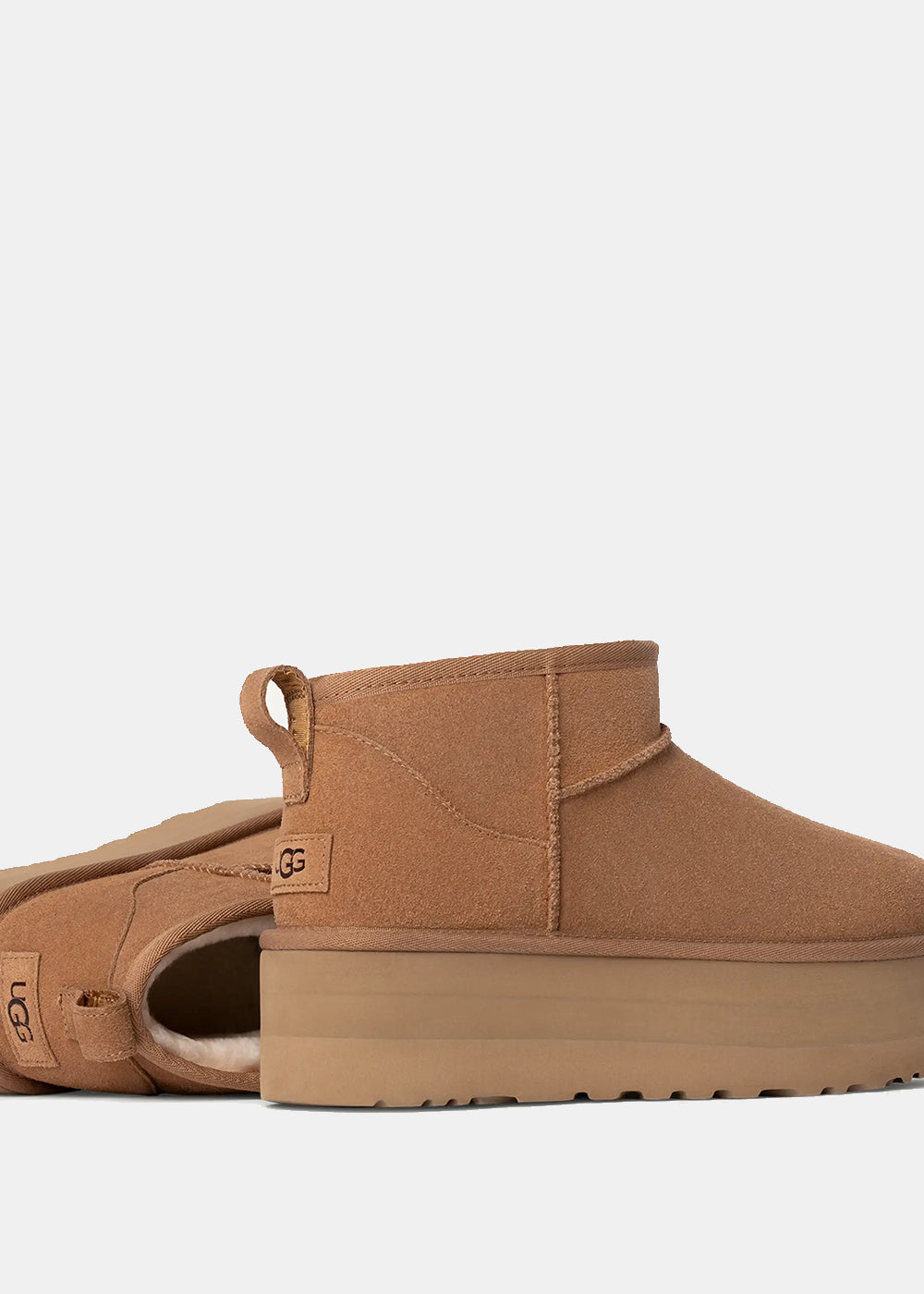 Chestnut Womens Classic Ultra Mini Platform Ugg – Гарантія оригінальності – детальний вид