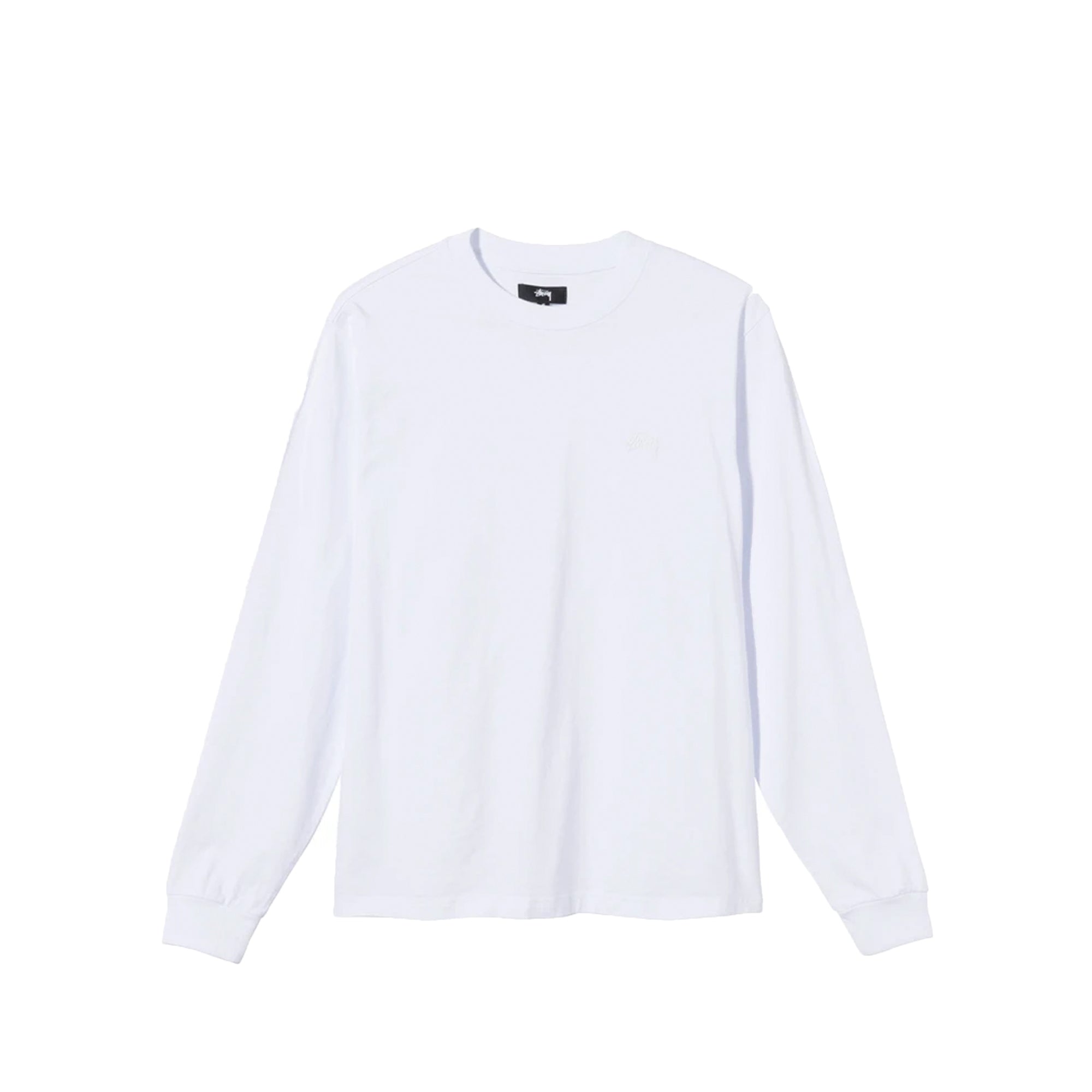 Оригінальна Mens Stock Logo Ls Crew Stussy – боковий вид