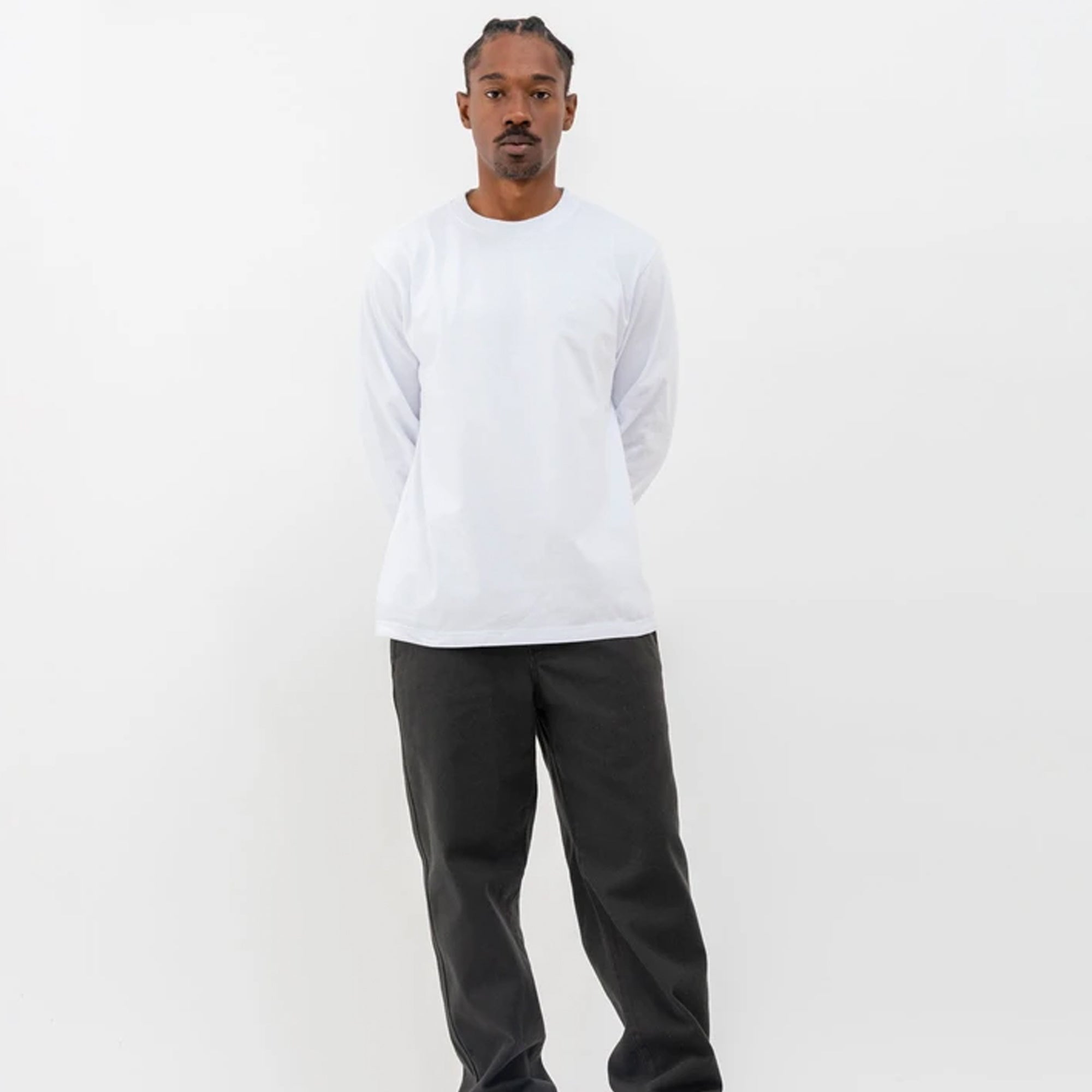 Оригінальна Mens Stock Logo Ls Crew Stussy – детальний вид