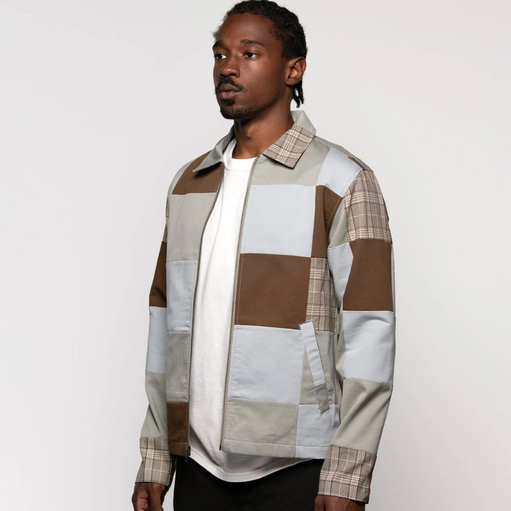 Patchwork Zip Jacket Stussy оригінал – Купити в Україні – детальний вид